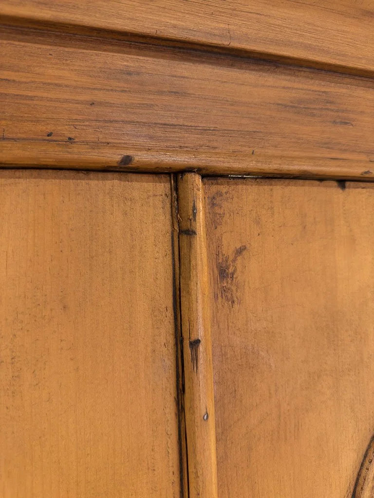Incredible arched triple antique wardrobe with fitted interior