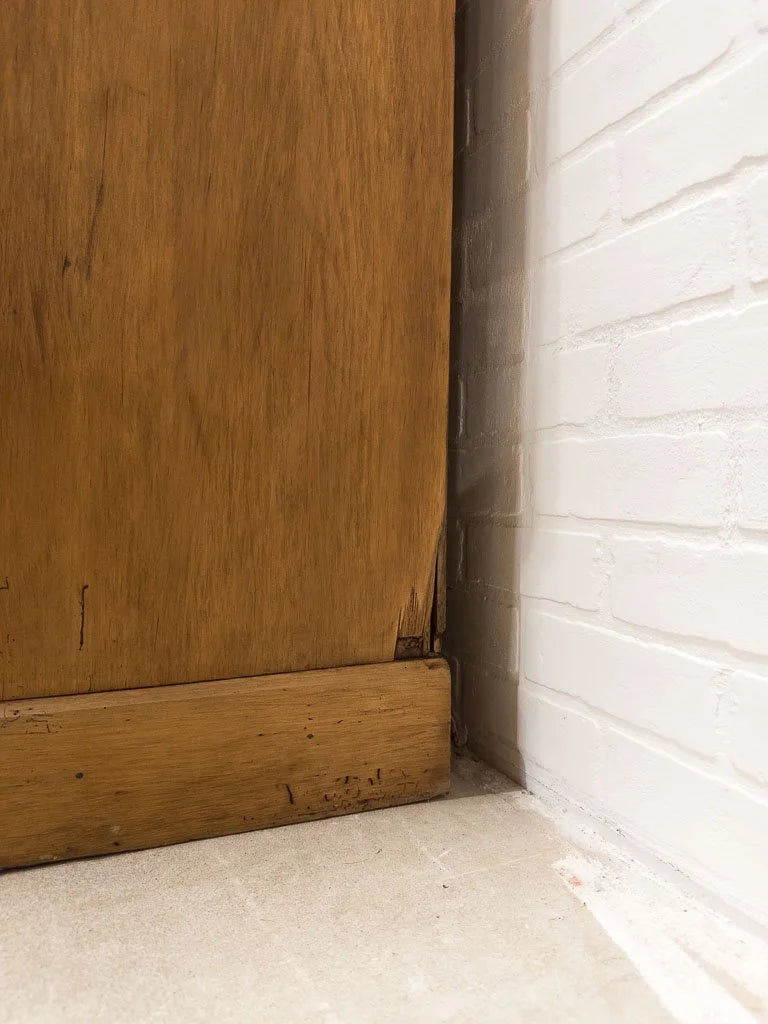 Incredible arched triple antique wardrobe with fitted interior