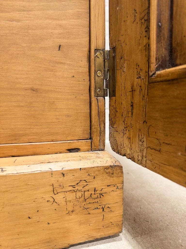 Incredible arched triple antique wardrobe with fitted interior
