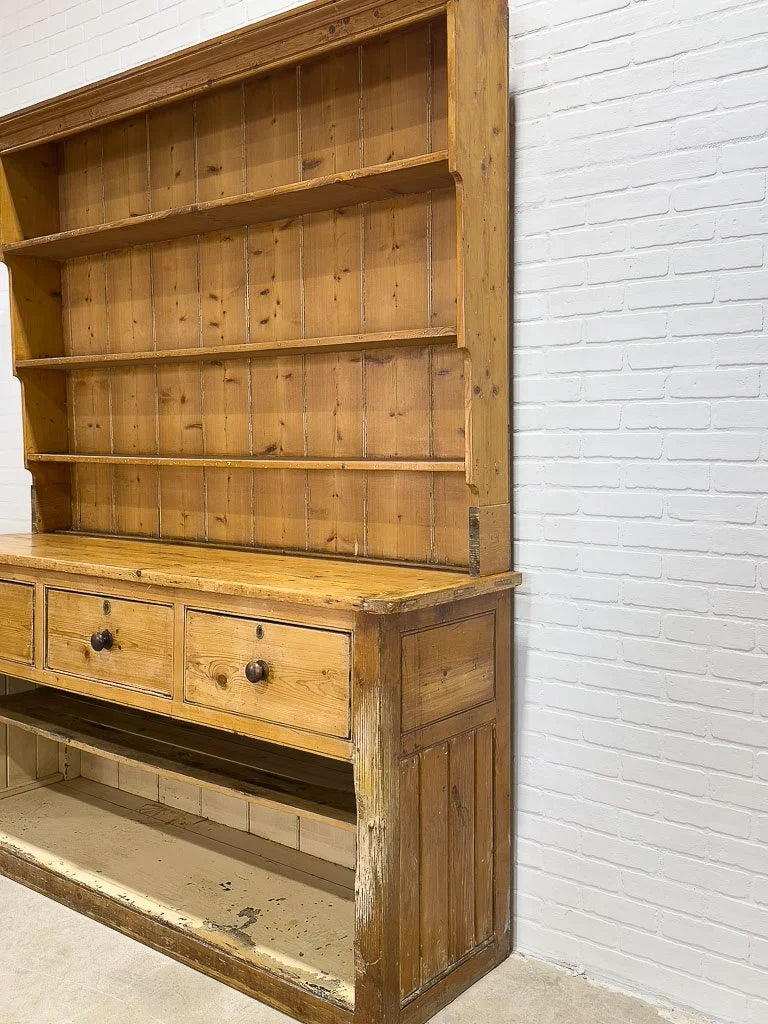 English kitchen dresser with pot board base