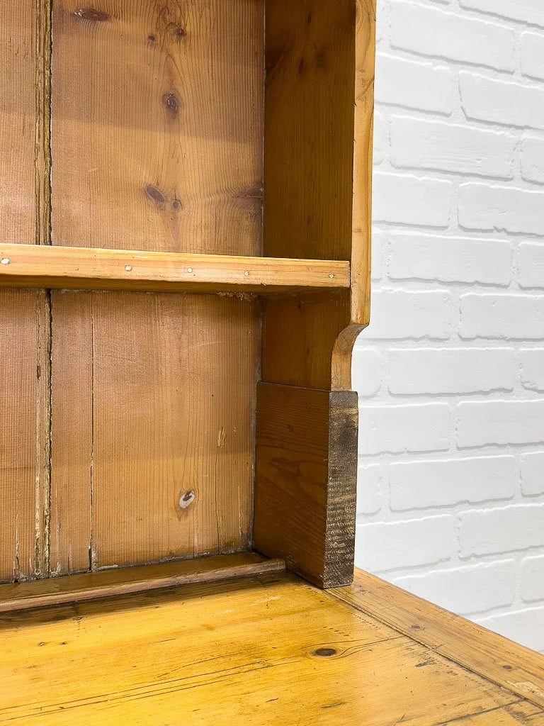 English kitchen dresser with pot board base