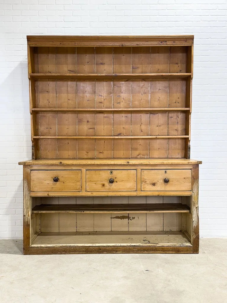 English kitchen dresser with pot board base