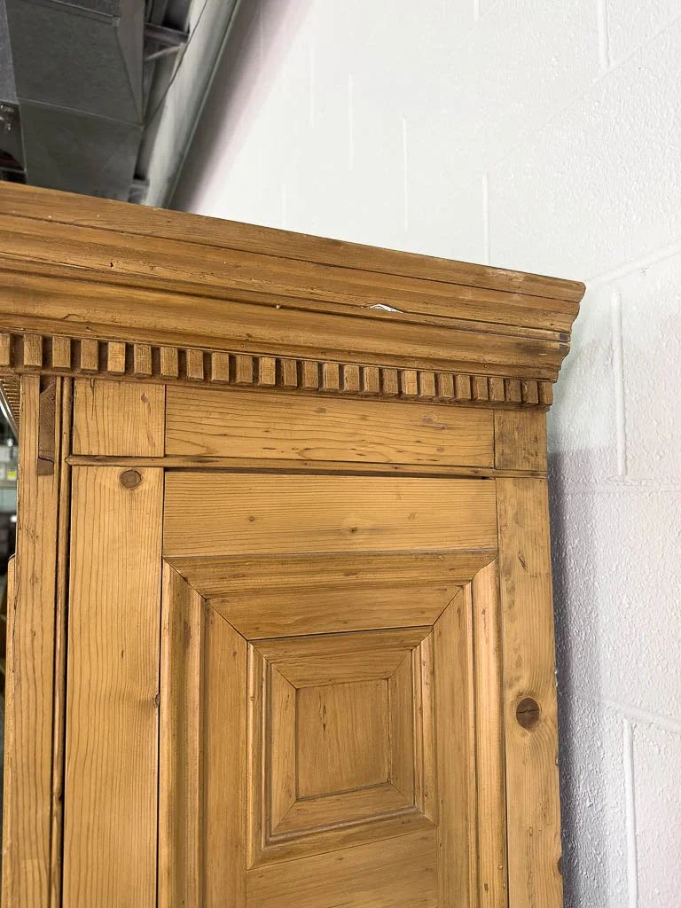 Incredible English pine housekeepers cupboard