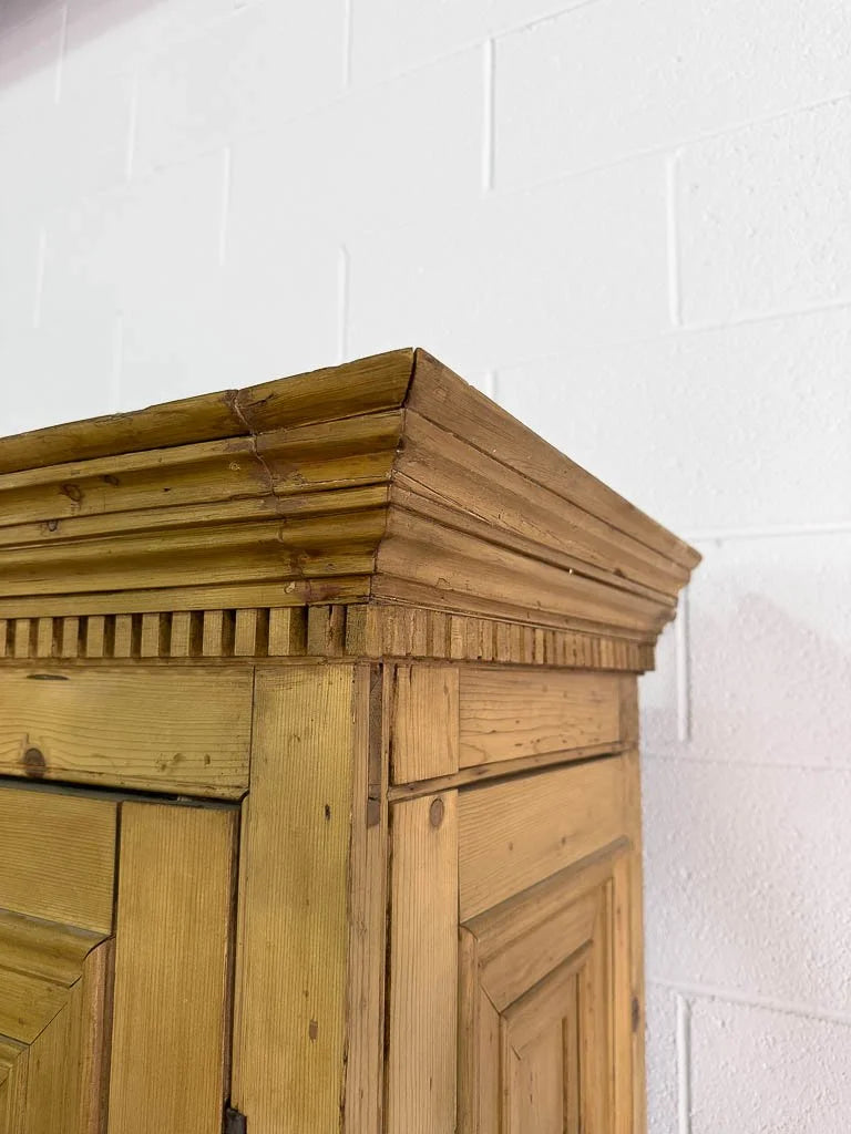 Incredible English pine housekeepers cupboard