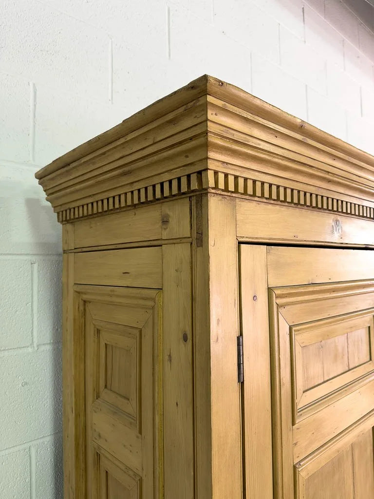 Incredible English pine housekeepers cupboard