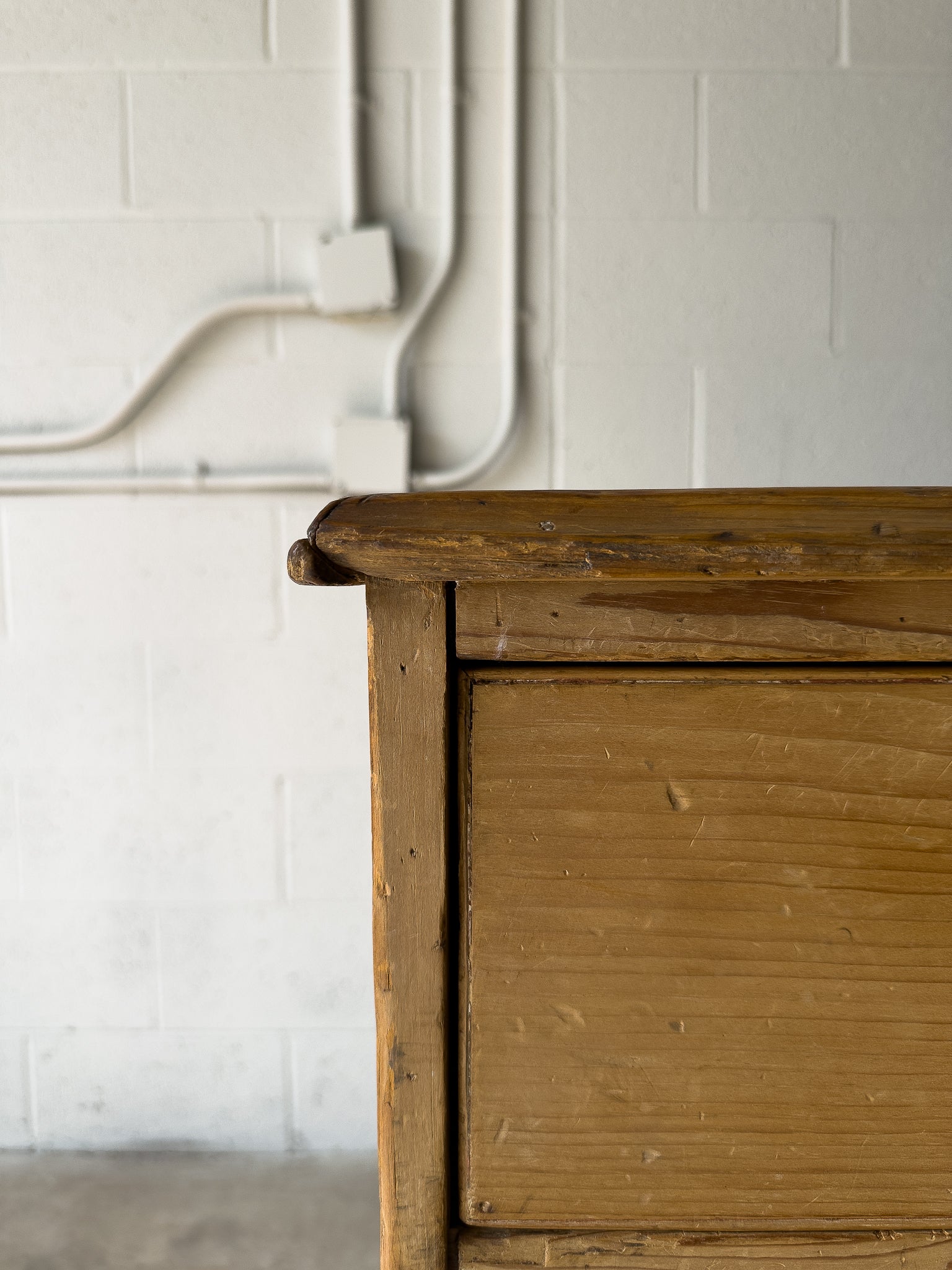 Classic English antique pine drawers
