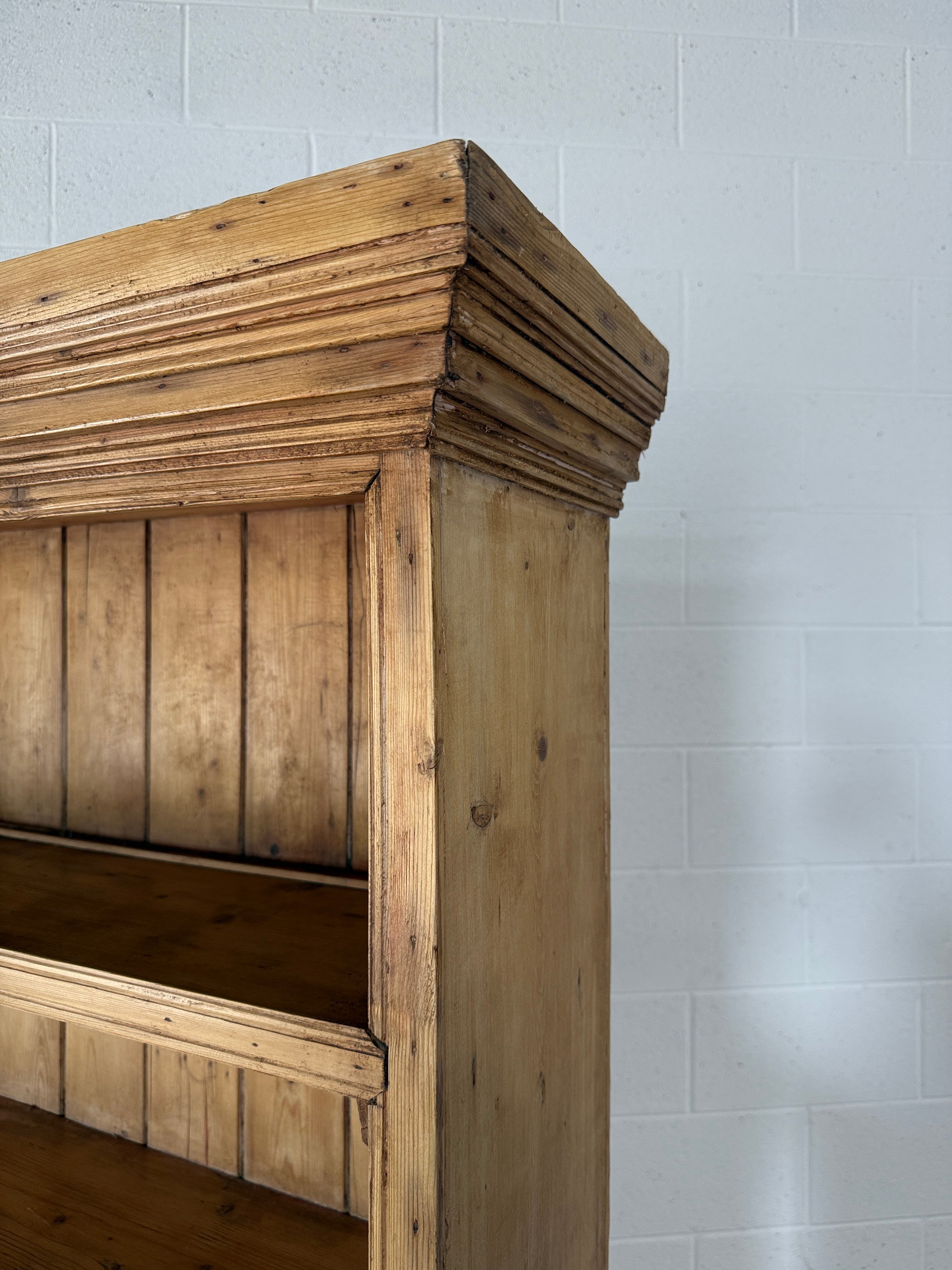 Antique Pine Hutch