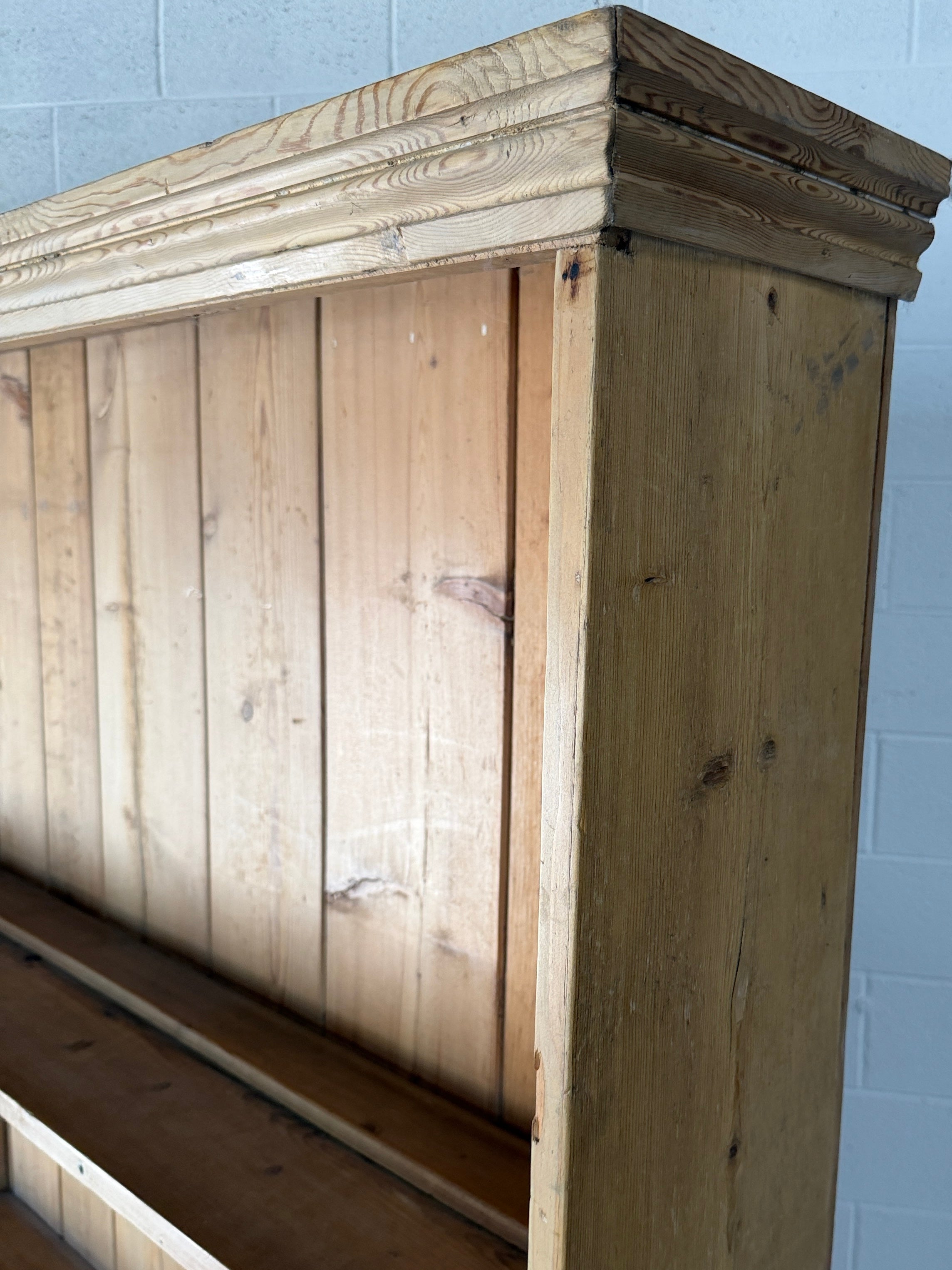 Victorian Pine Kitchen Dresser