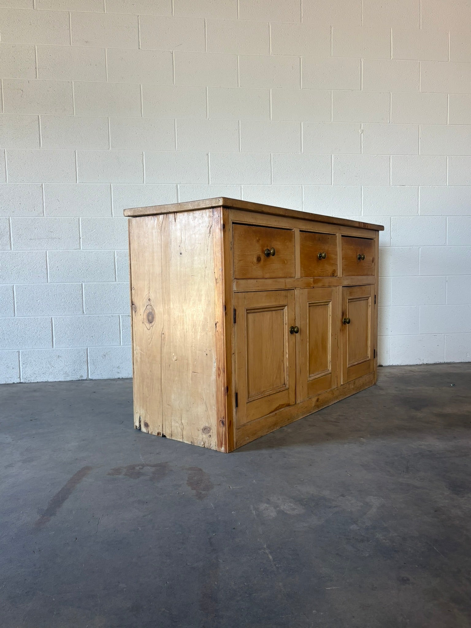 Victorian Pine Sideboard