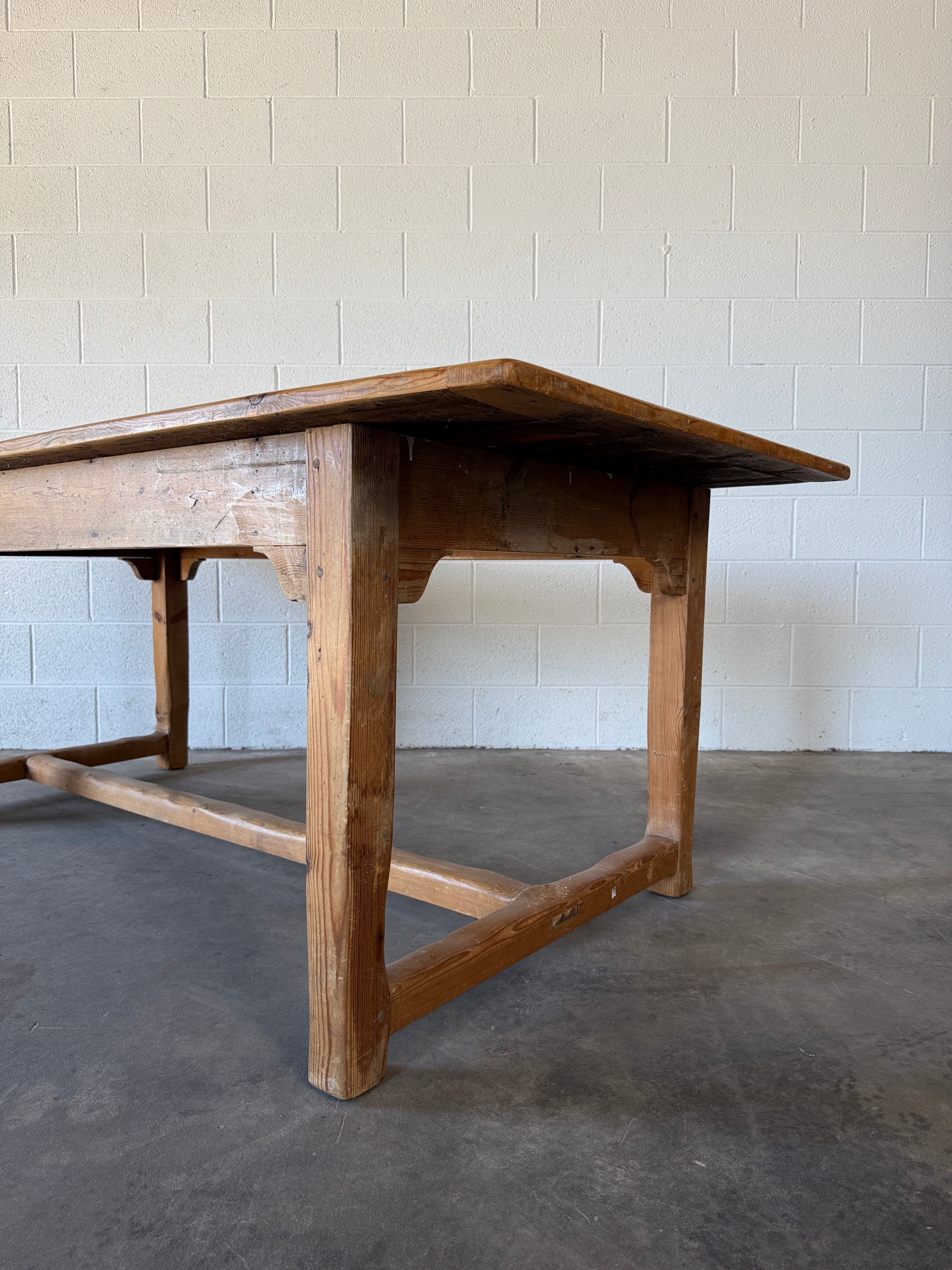 Antique Pine Dining Table