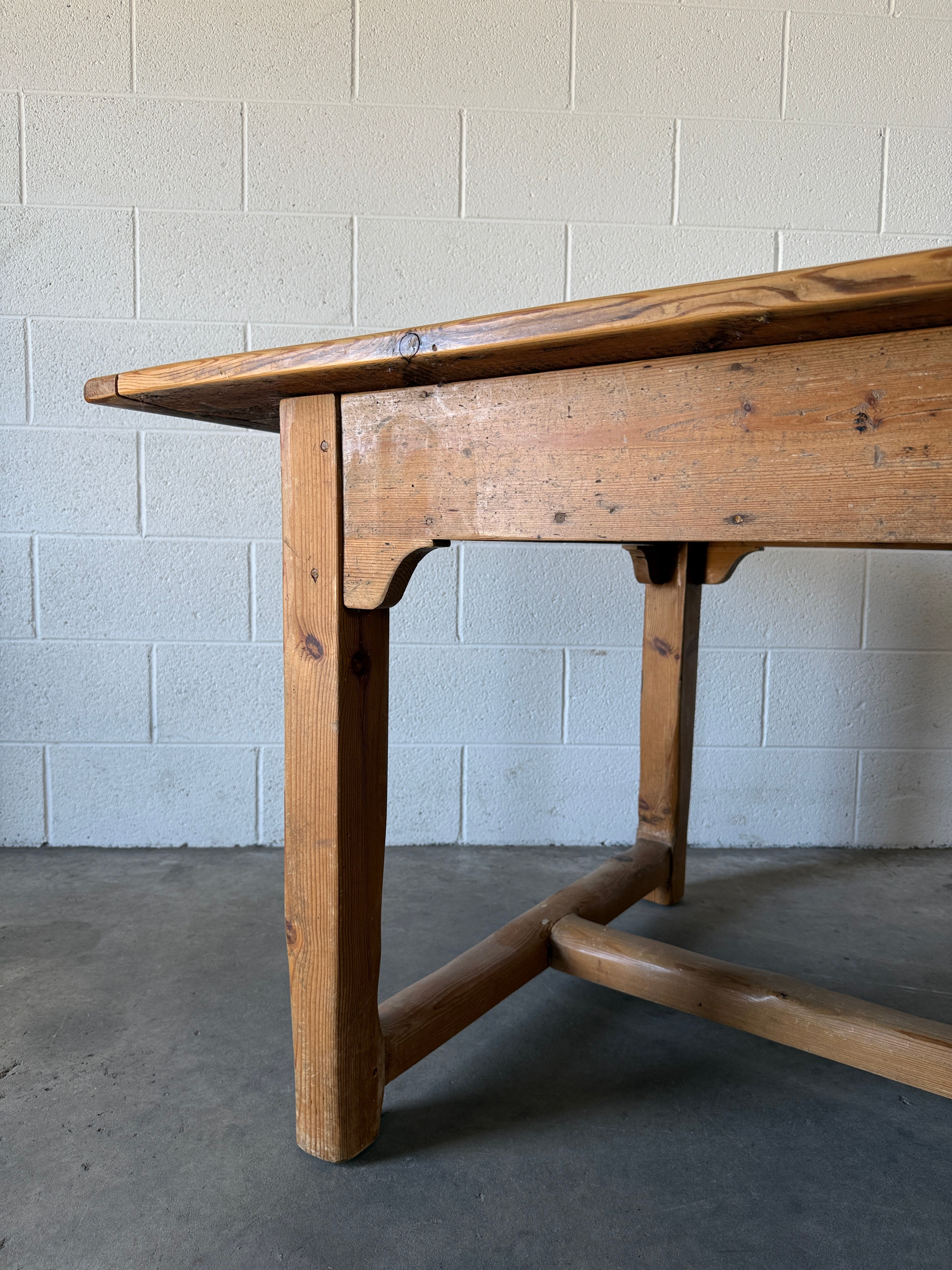 Antique Pine Dining Table