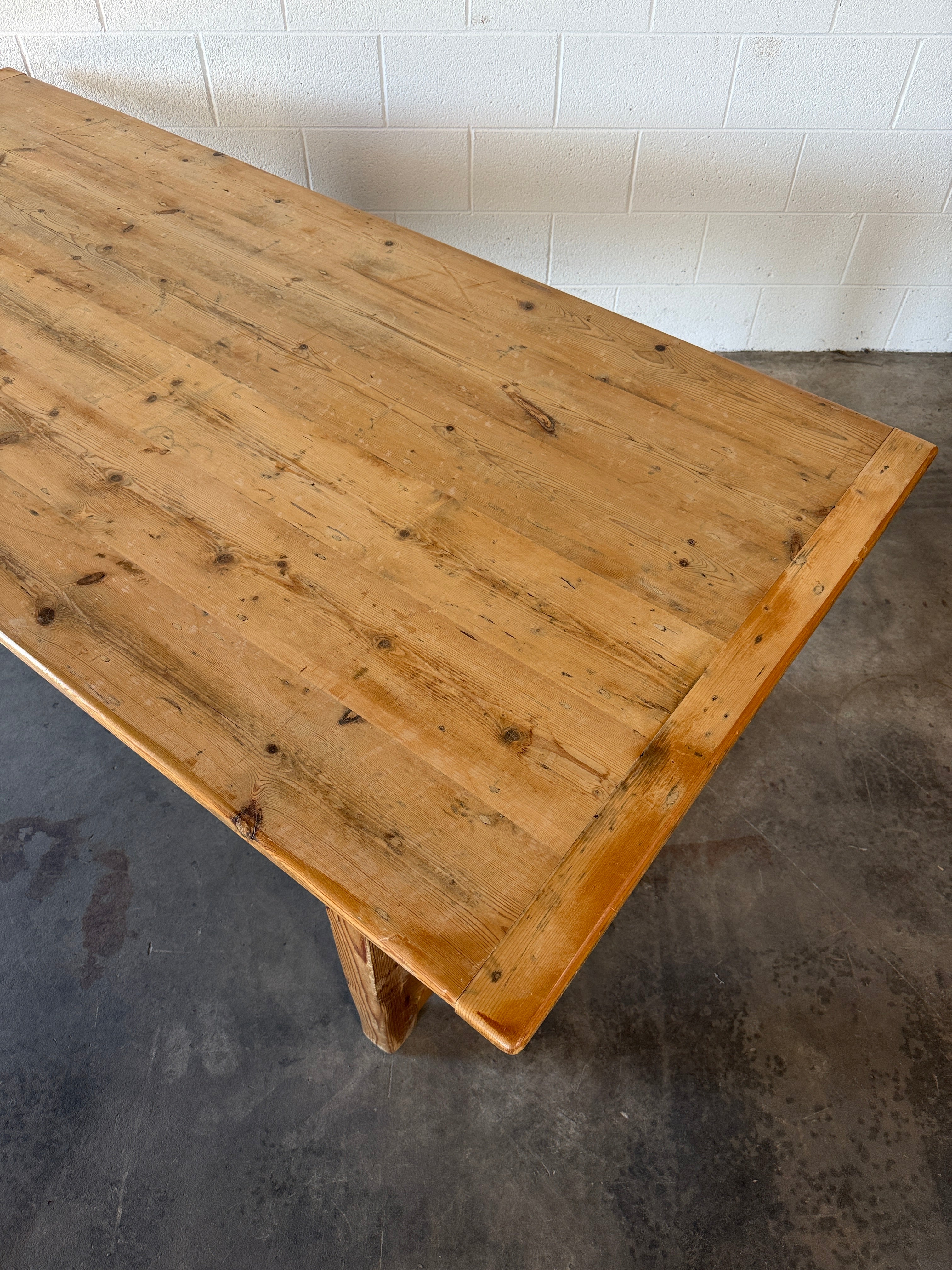 Antique Pine Dining Table