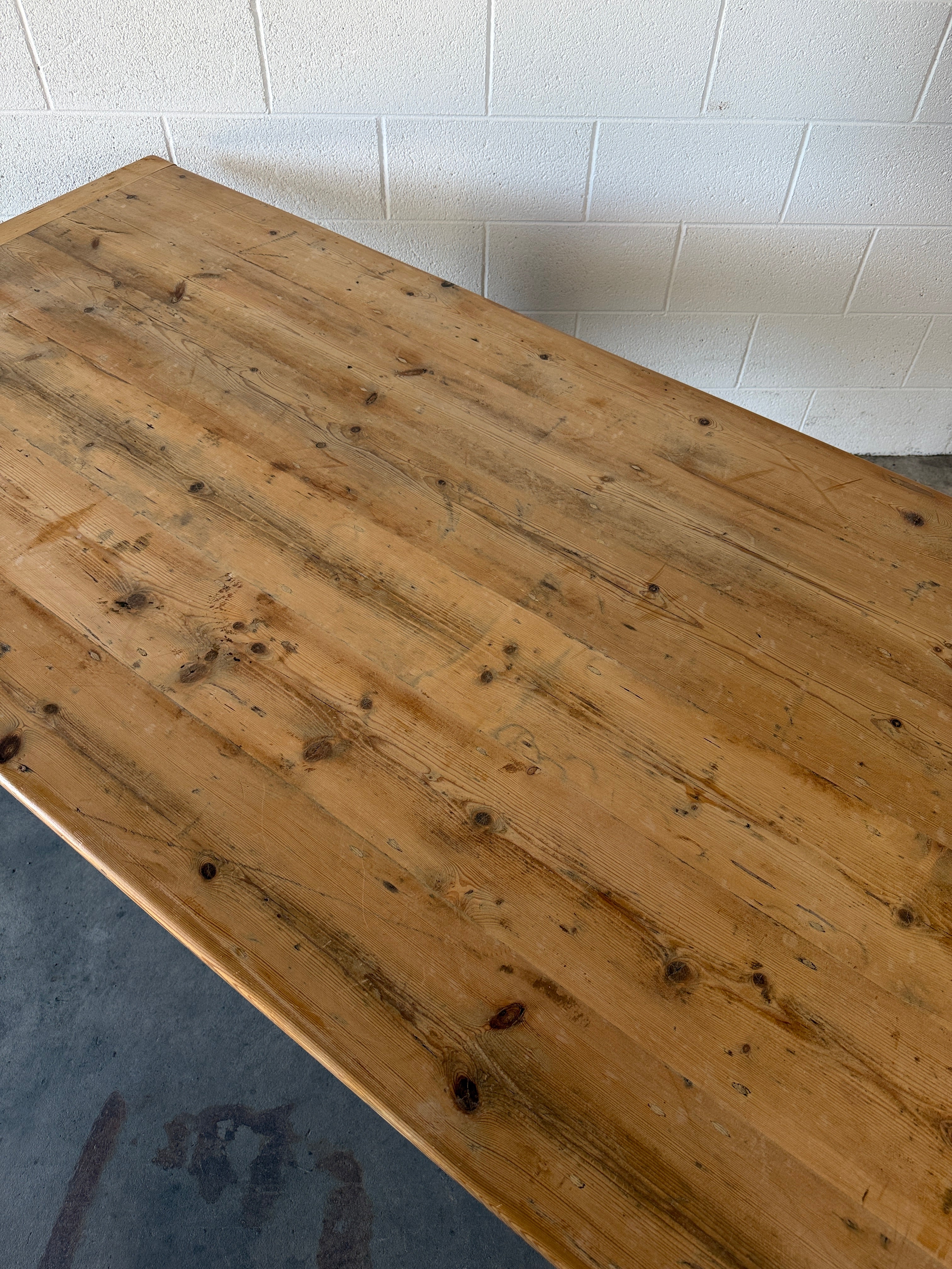 Antique Pine Dining Table