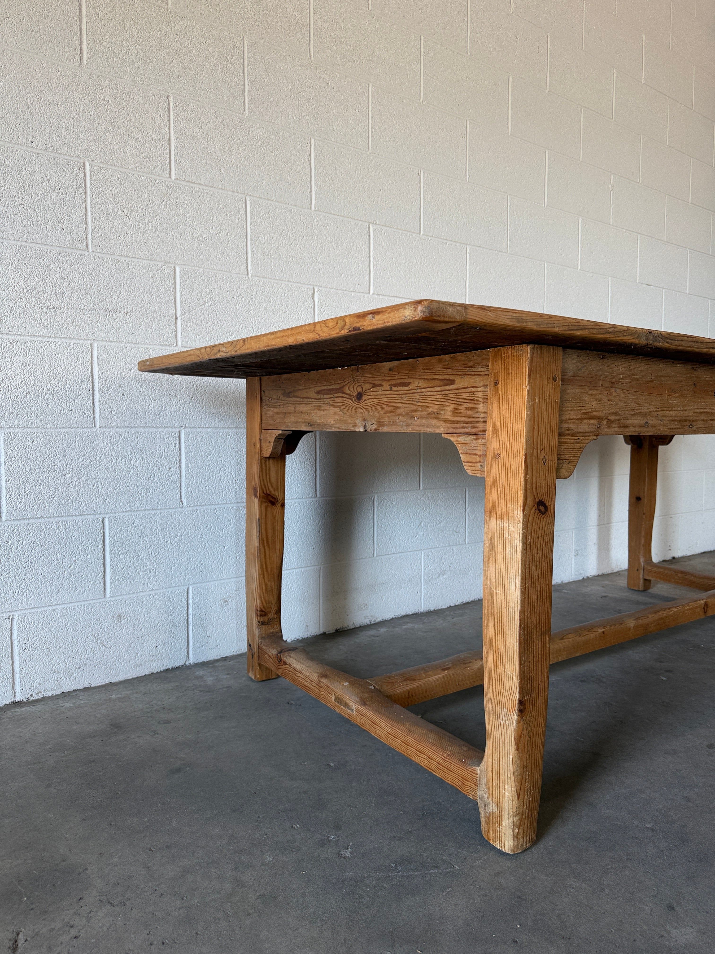 Antique Pine Dining Table