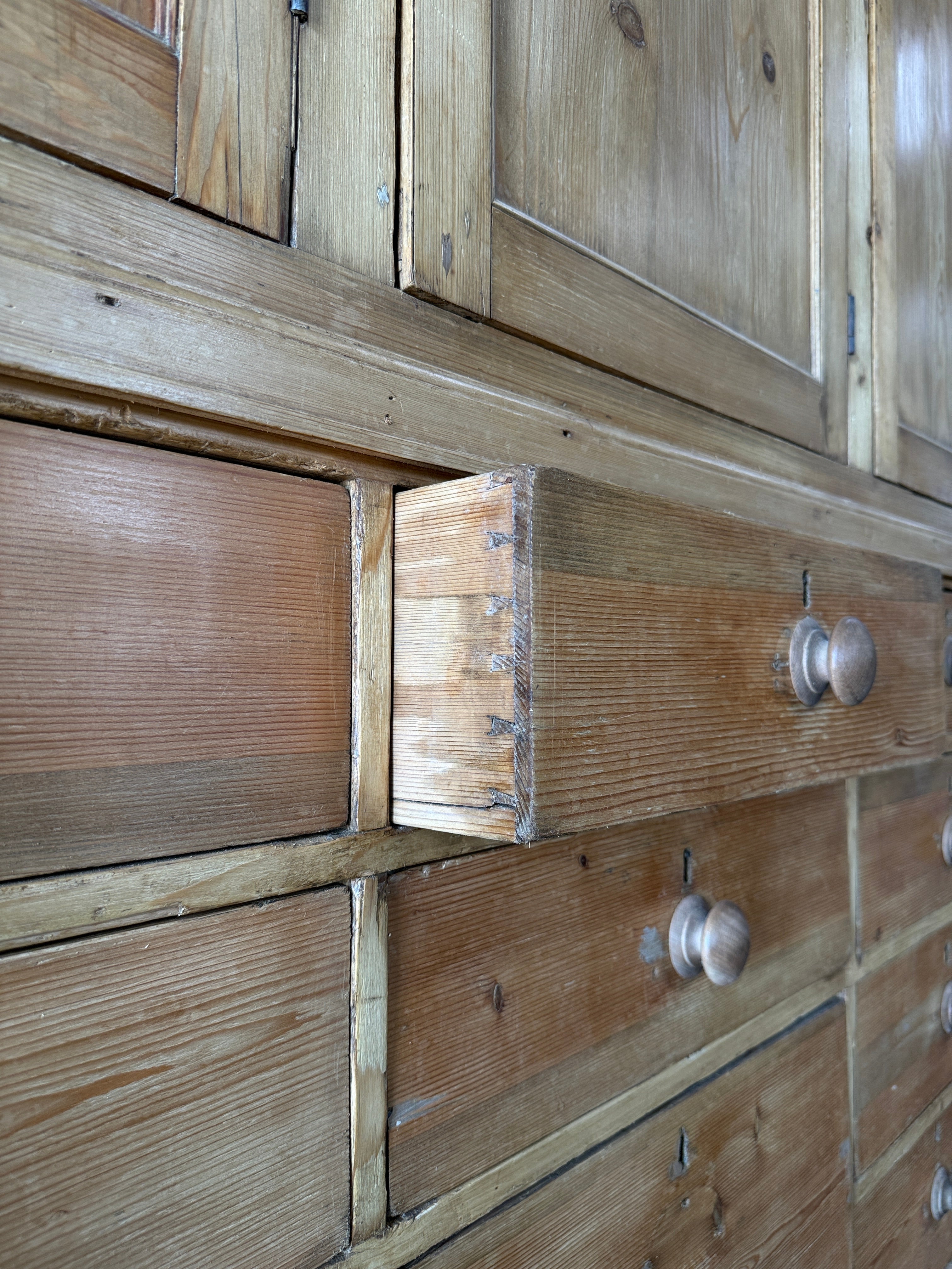 Victorian Pine Housekeepers Cupboard