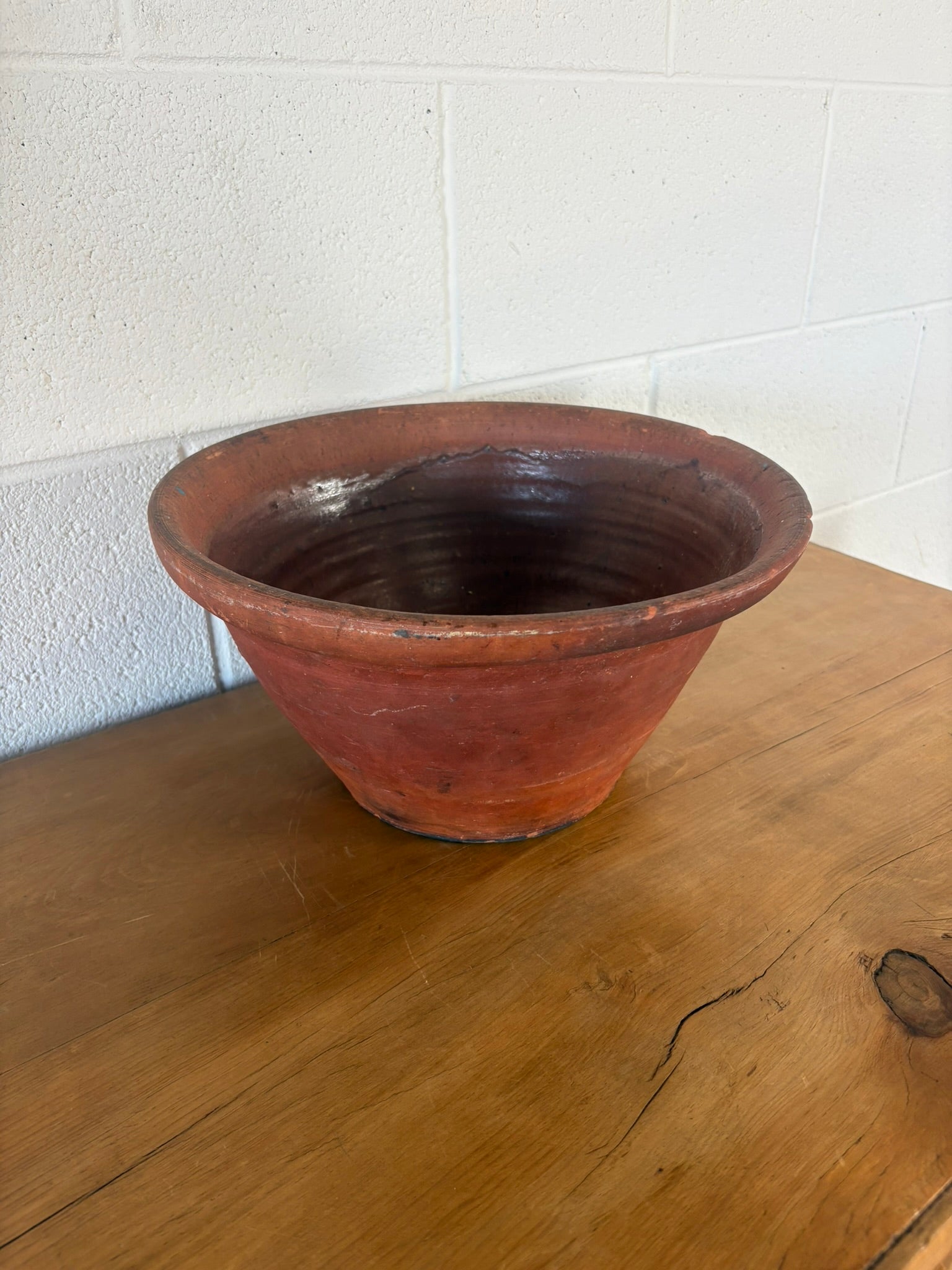 Antique Terracotta Bowl