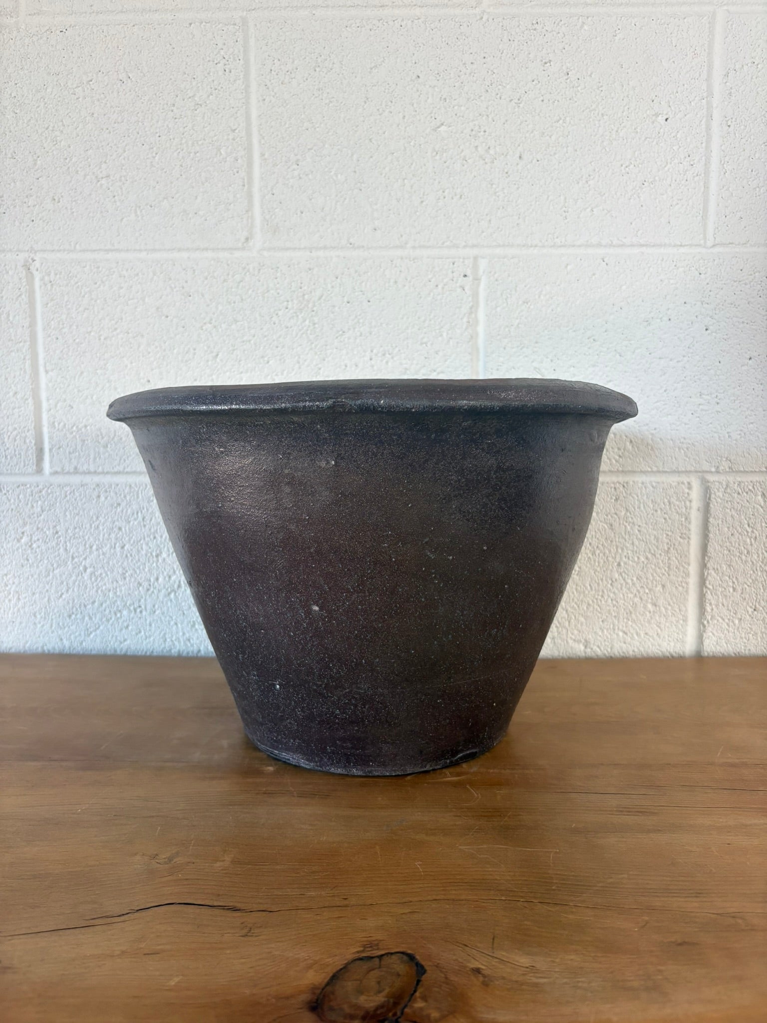Large Antique Stoneware Bowl