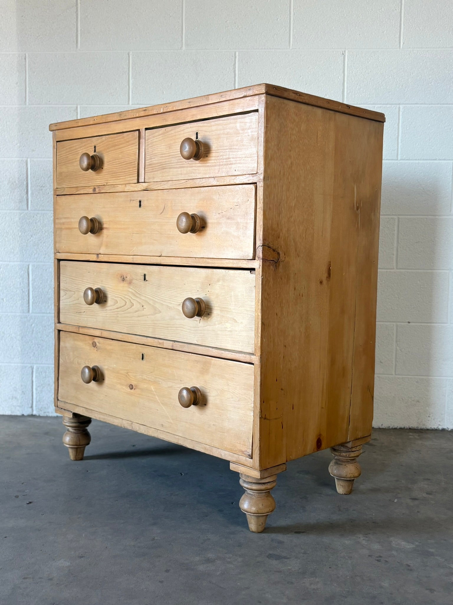 Victorian Pine Chest of Drawers