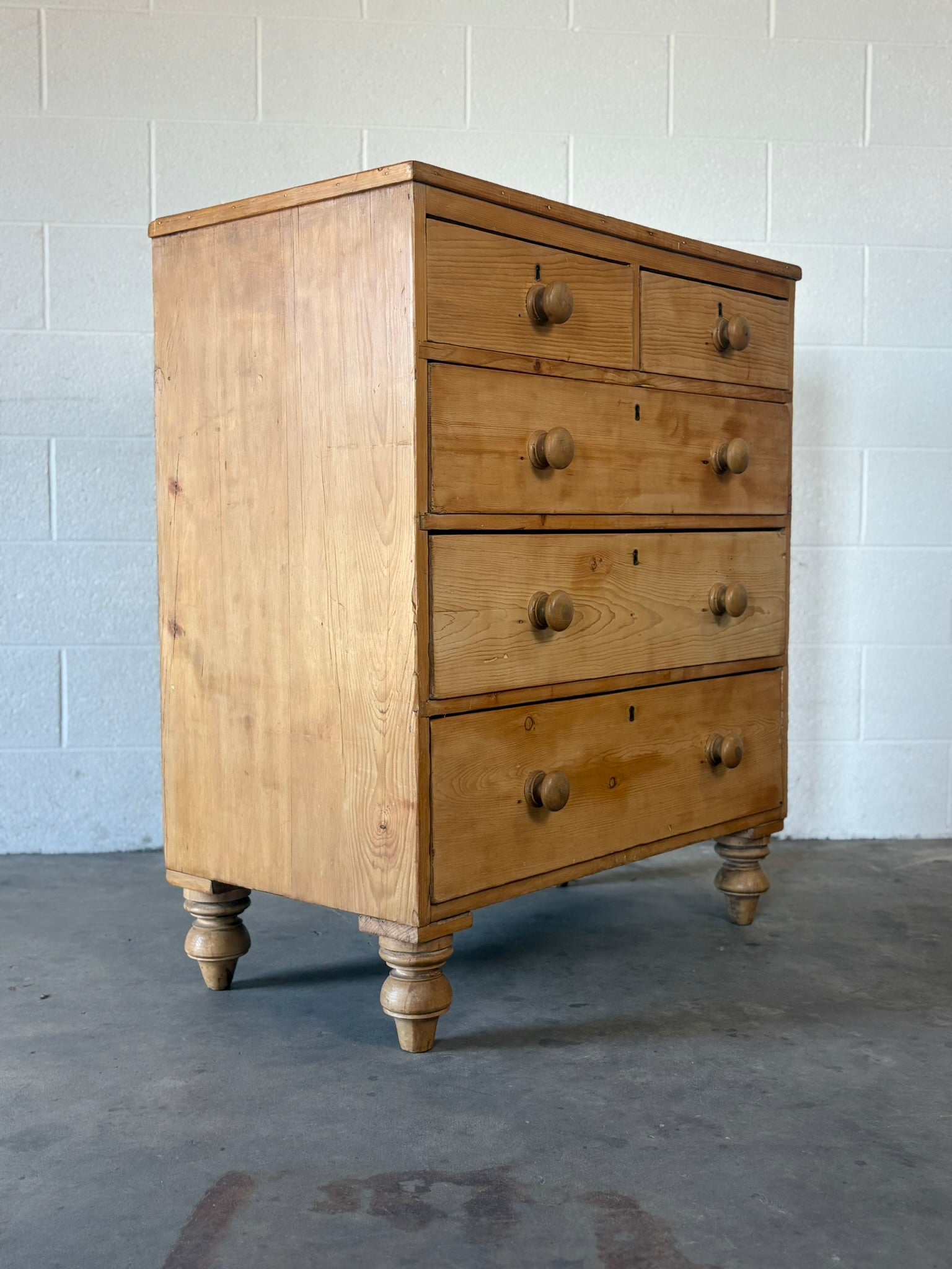 Victorian Pine Chest of Drawers