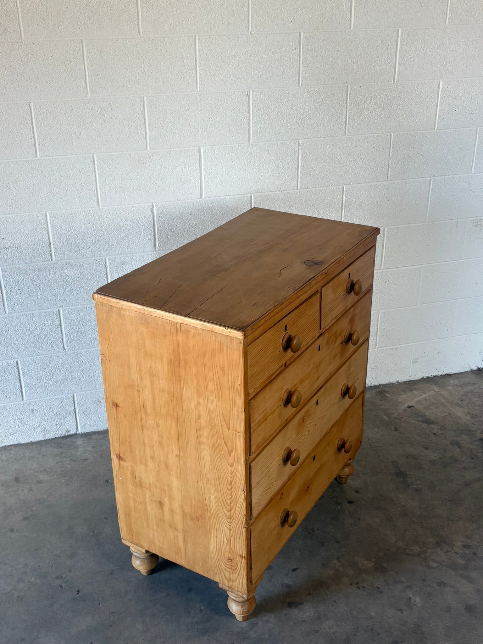 Victorian Pine Chest of Drawers