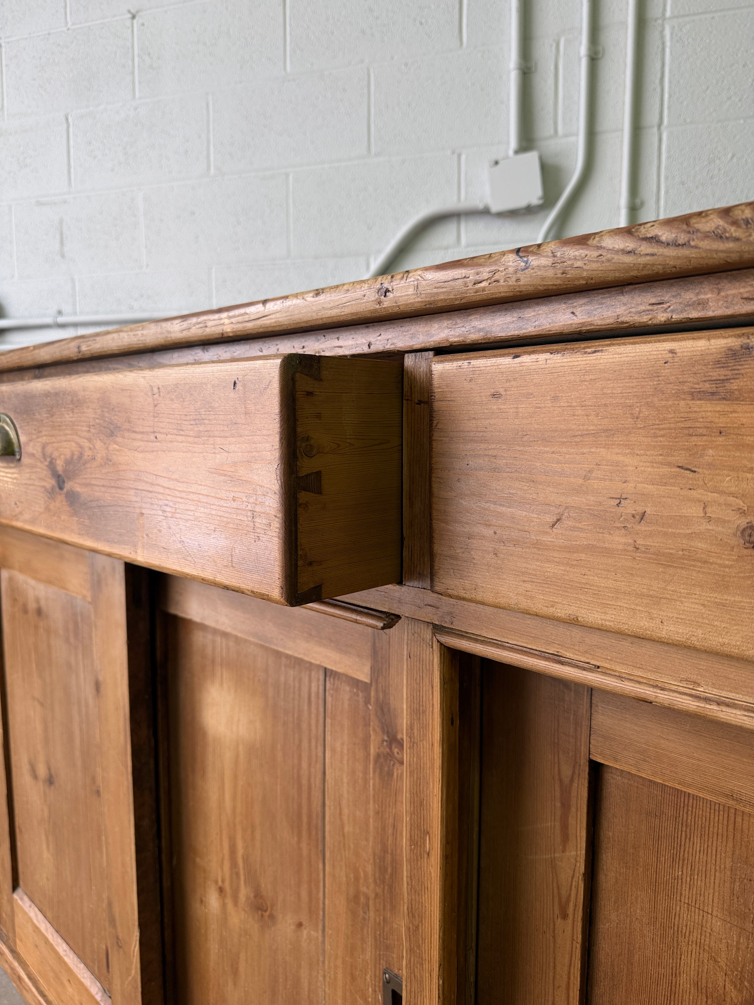 Gorgeous antique pine sideboard