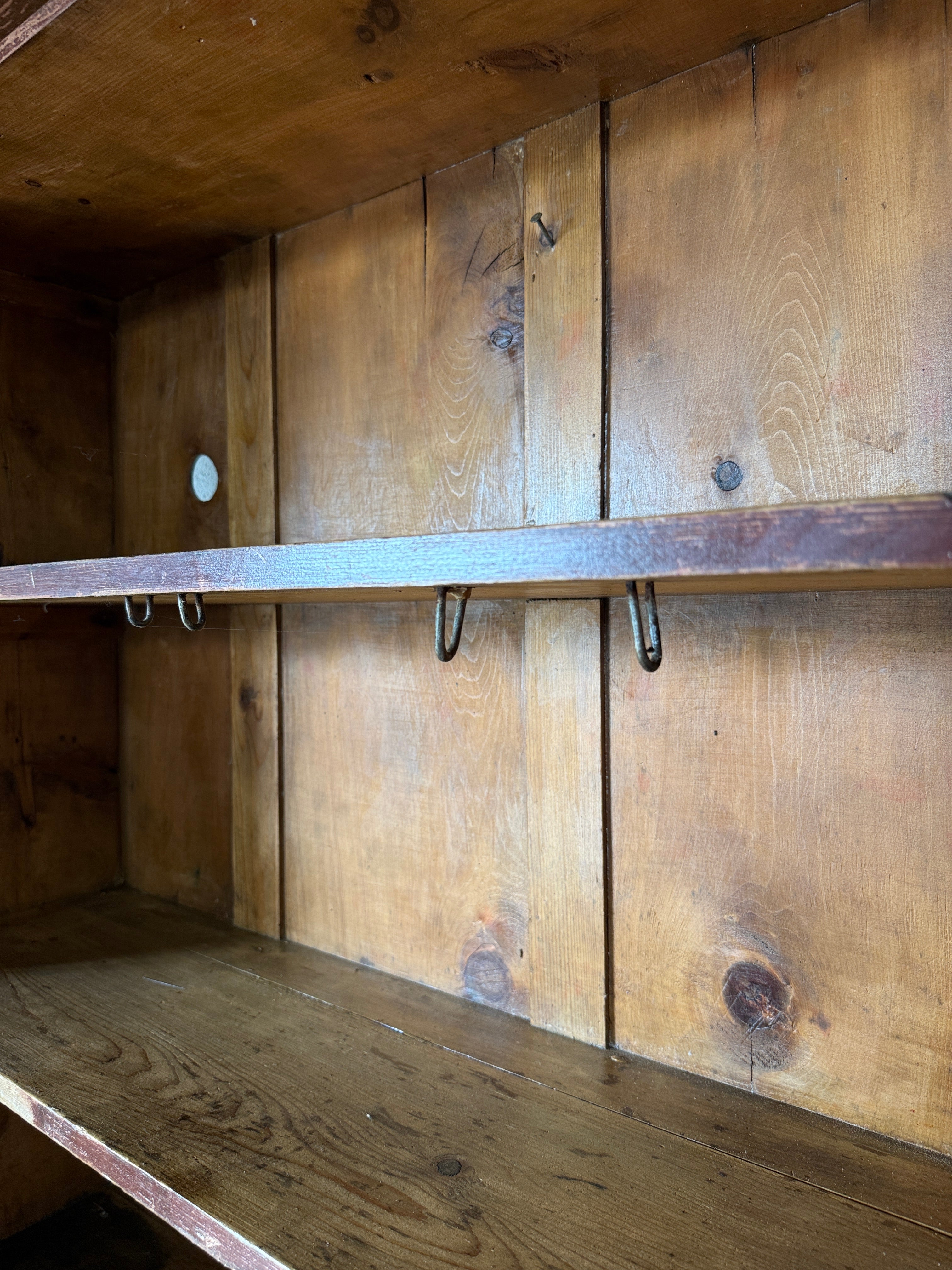 Wonderful West of England Painted Cupboard