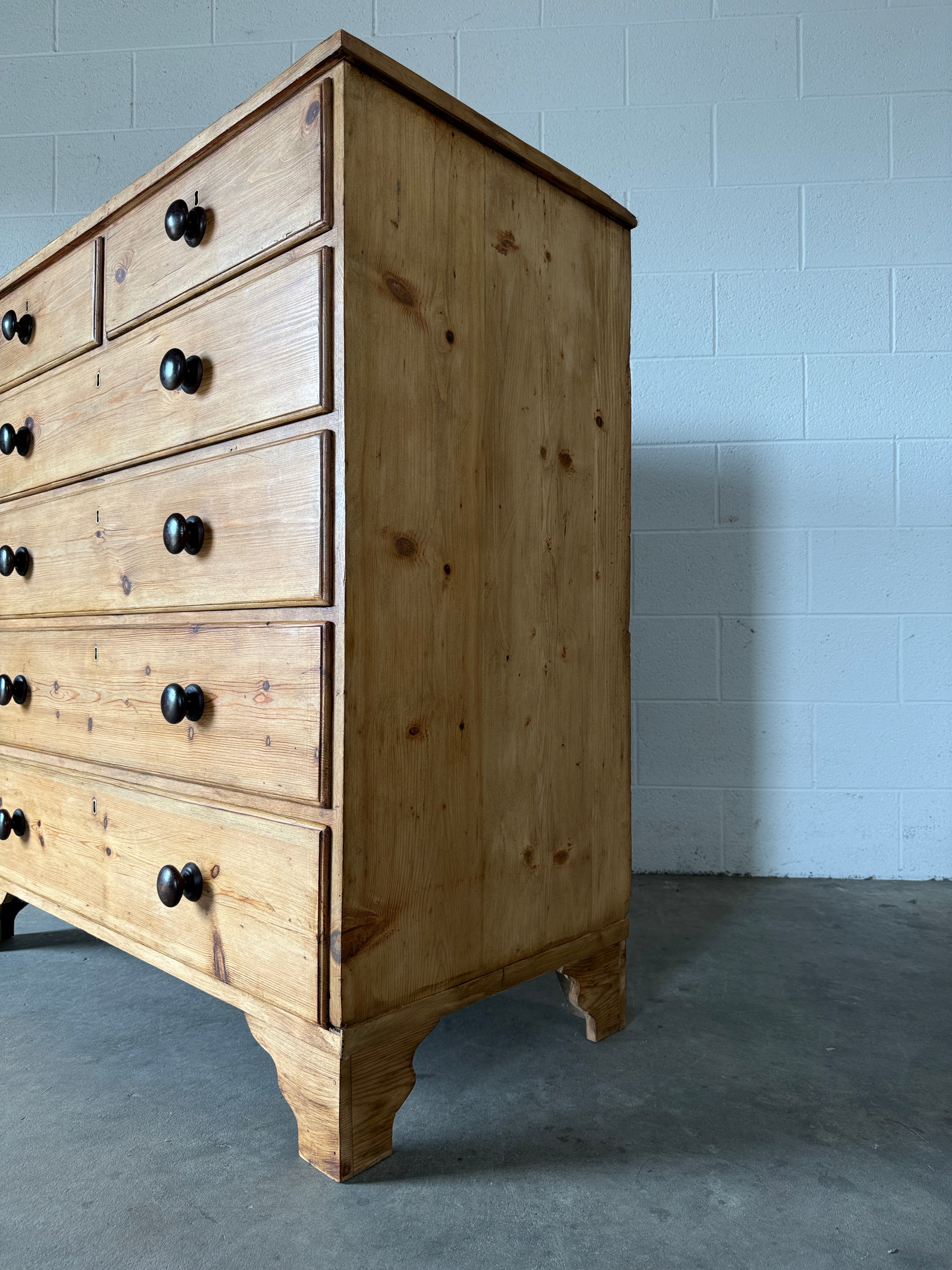 Antique Pine Chest of Drawers