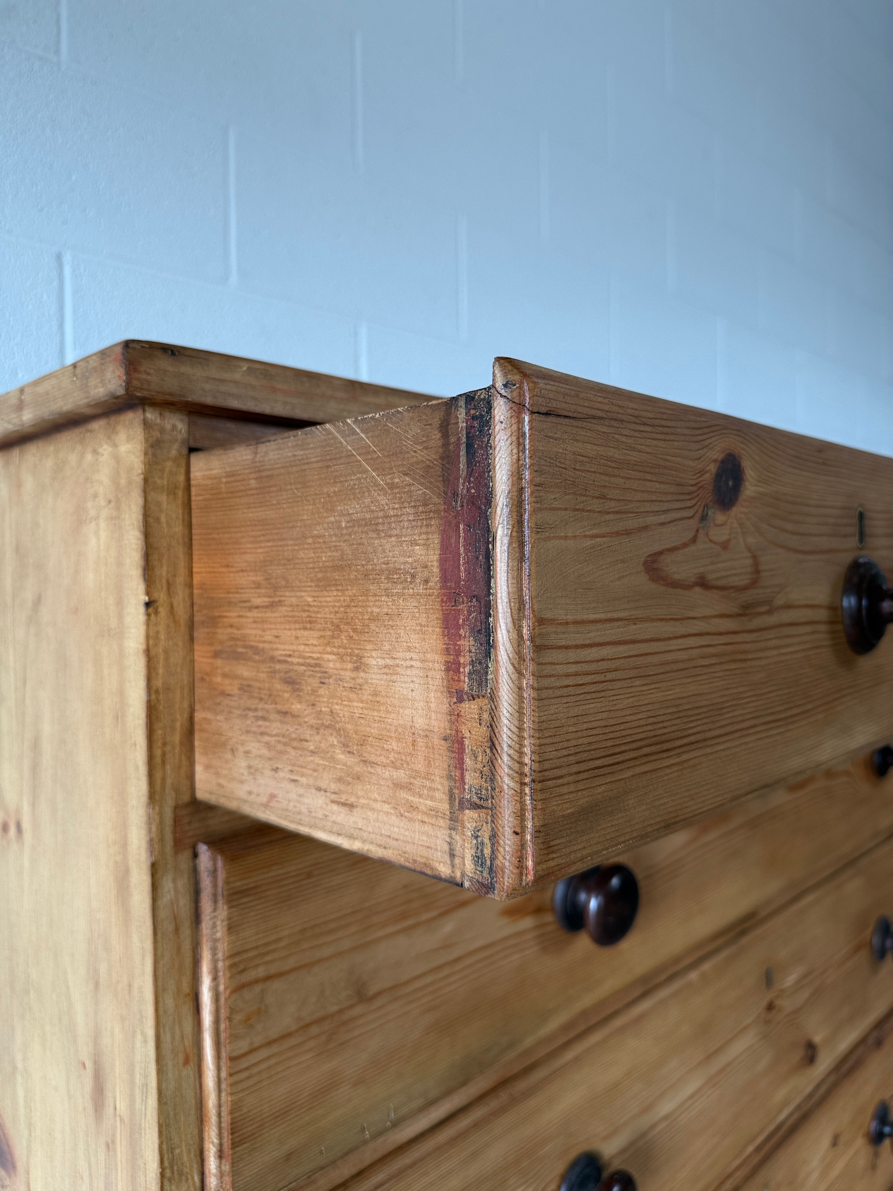 Antique Pine Chest of Drawers