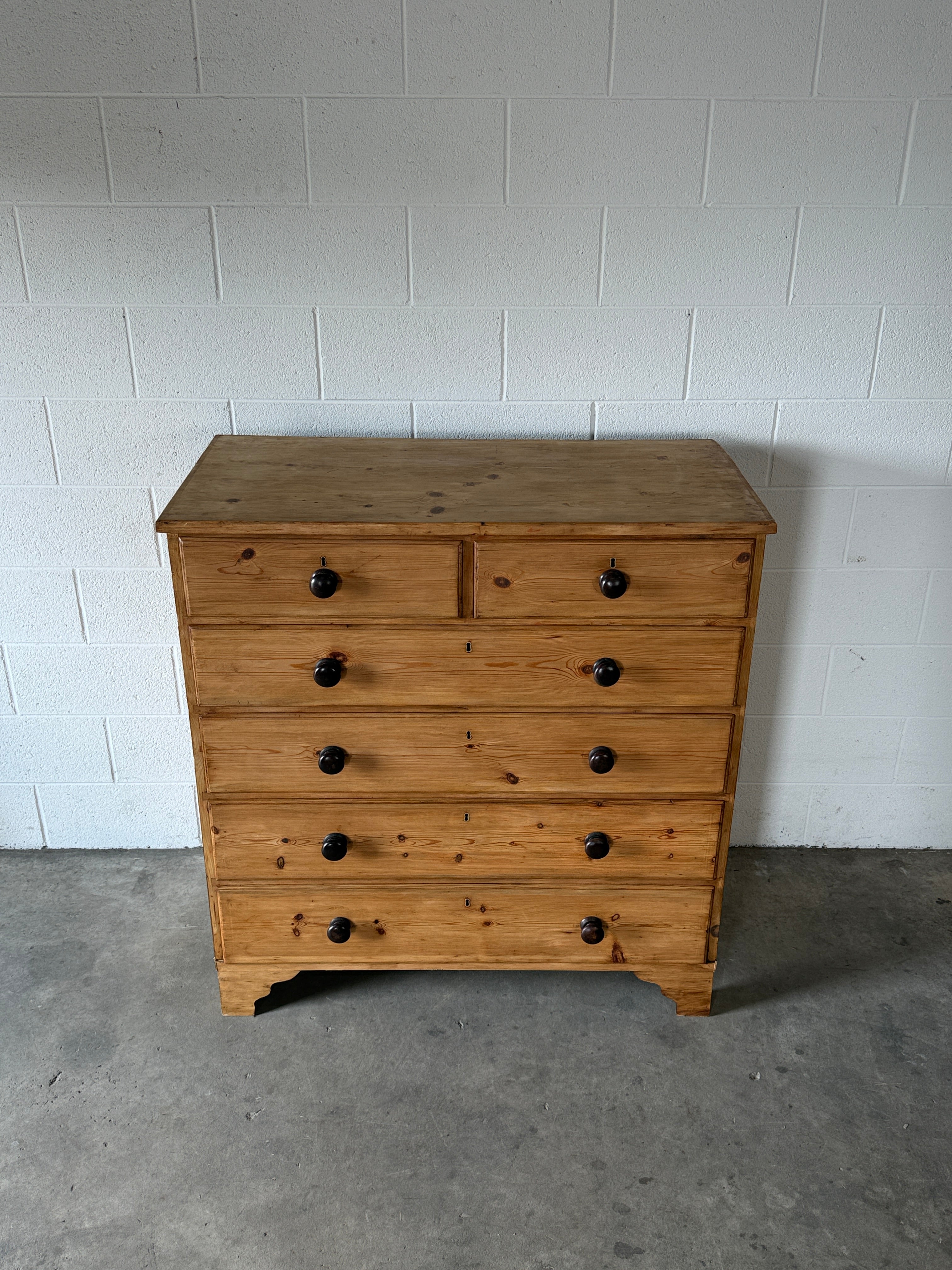 Antique Pine Chest of Drawers