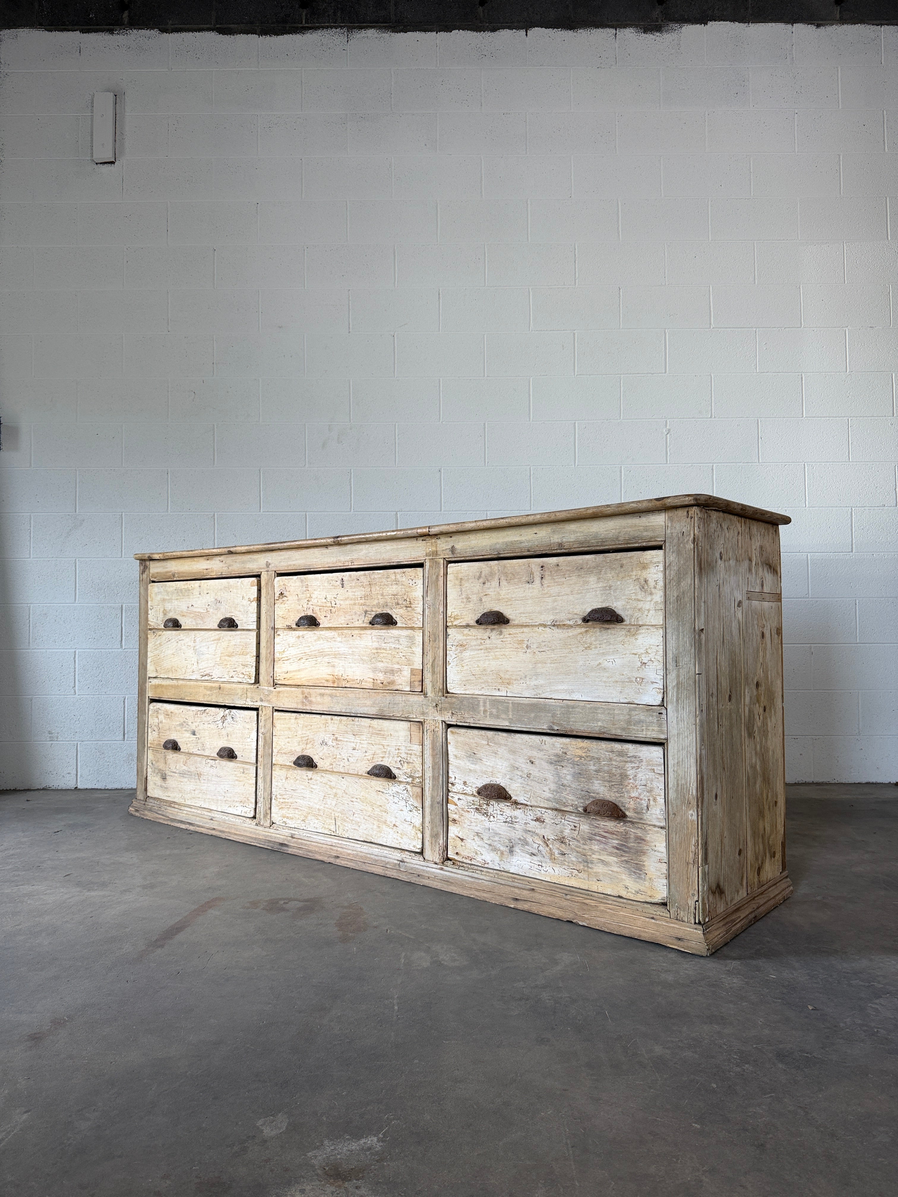 Large Bank of European Drawers