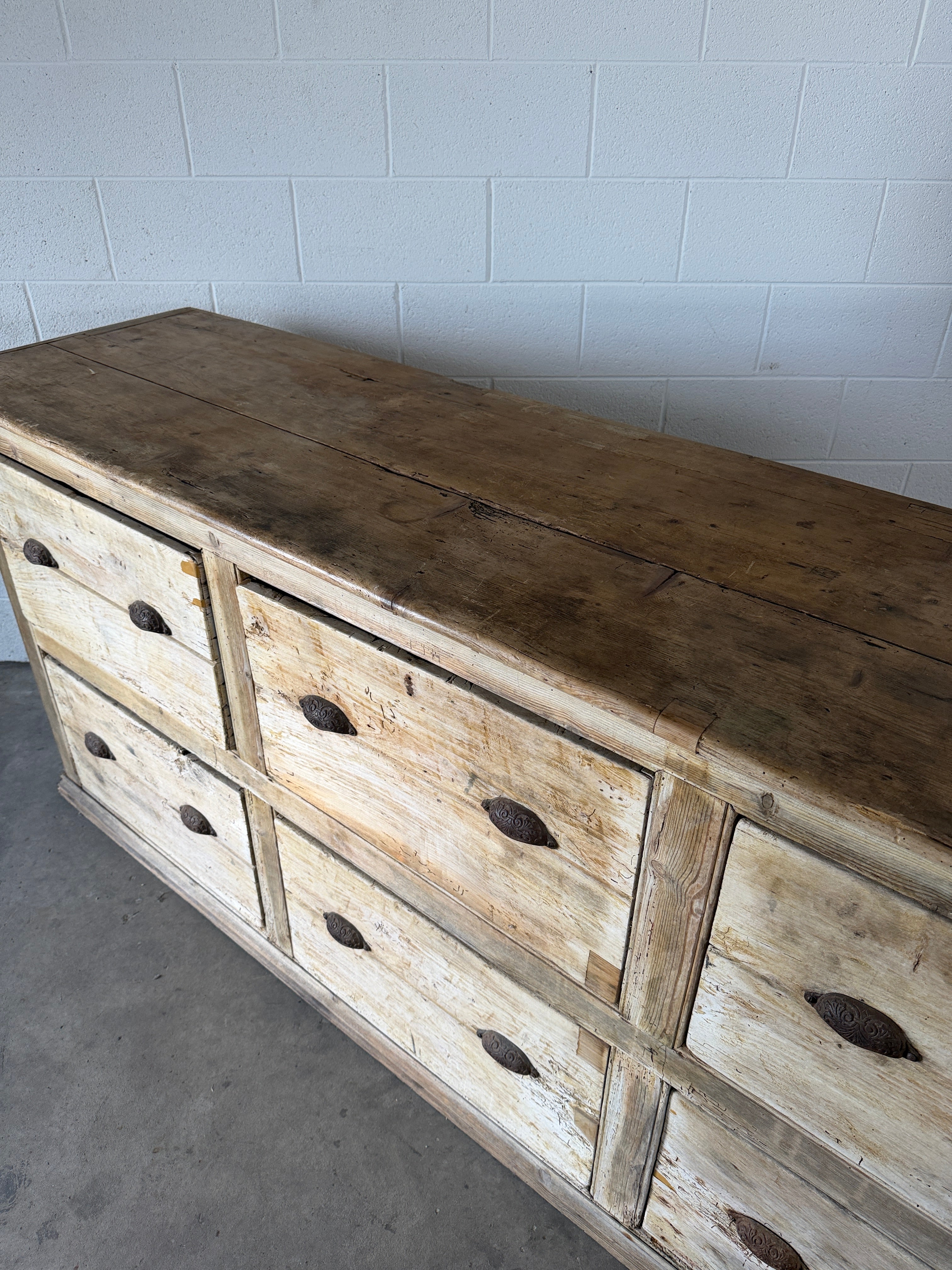 Large Bank of European Drawers