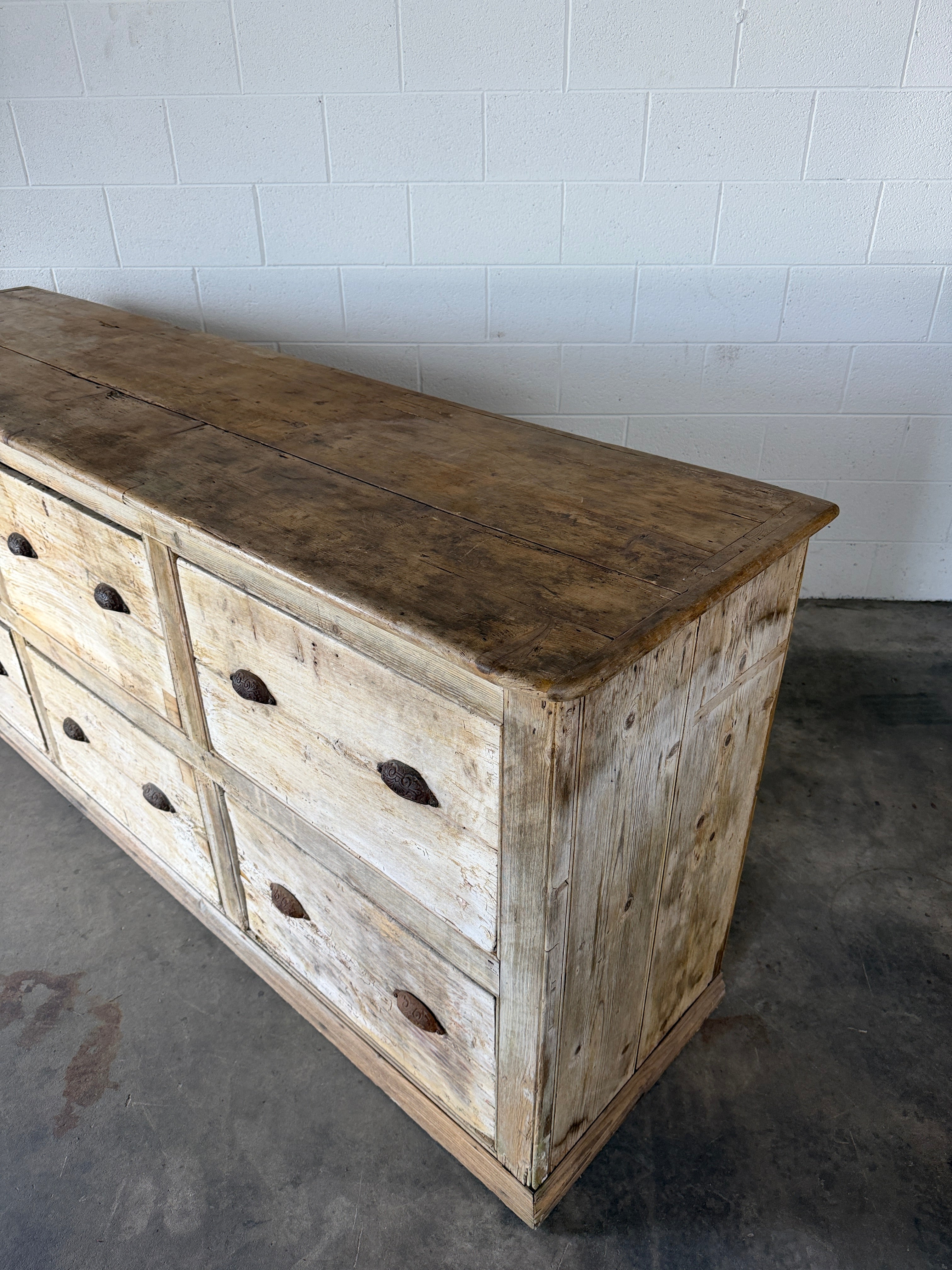 Large Bank of European Drawers