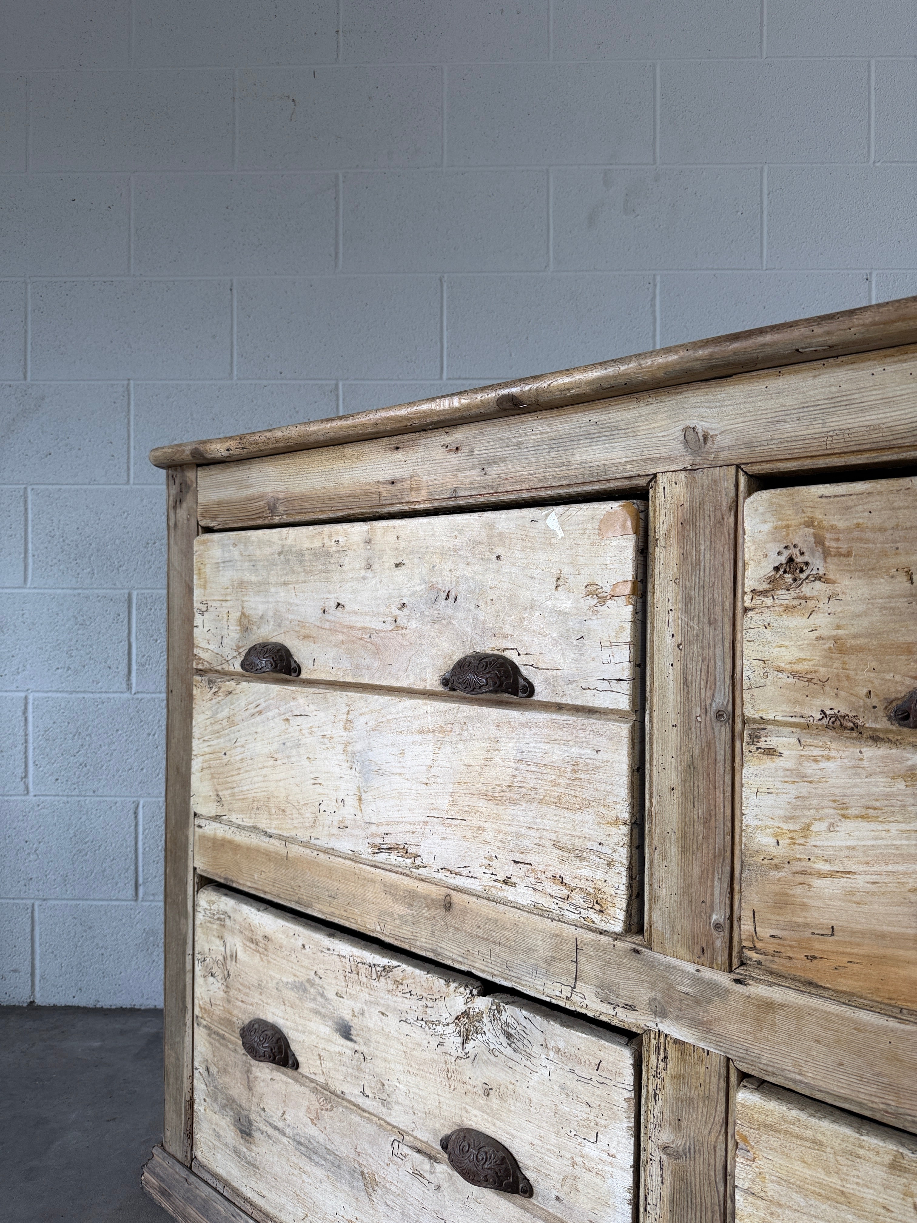 Large Bank of European Drawers