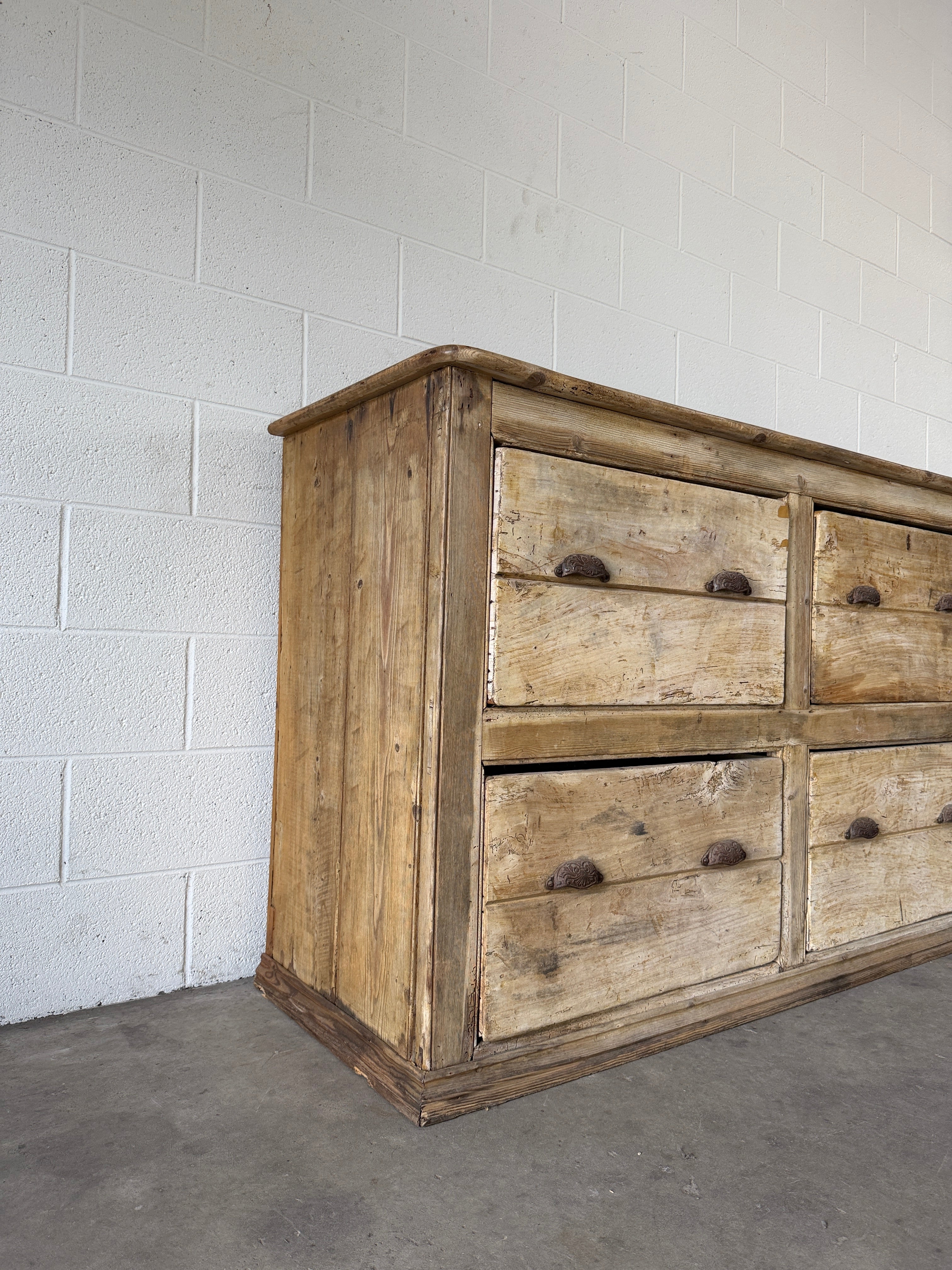 Large Bank of European Drawers