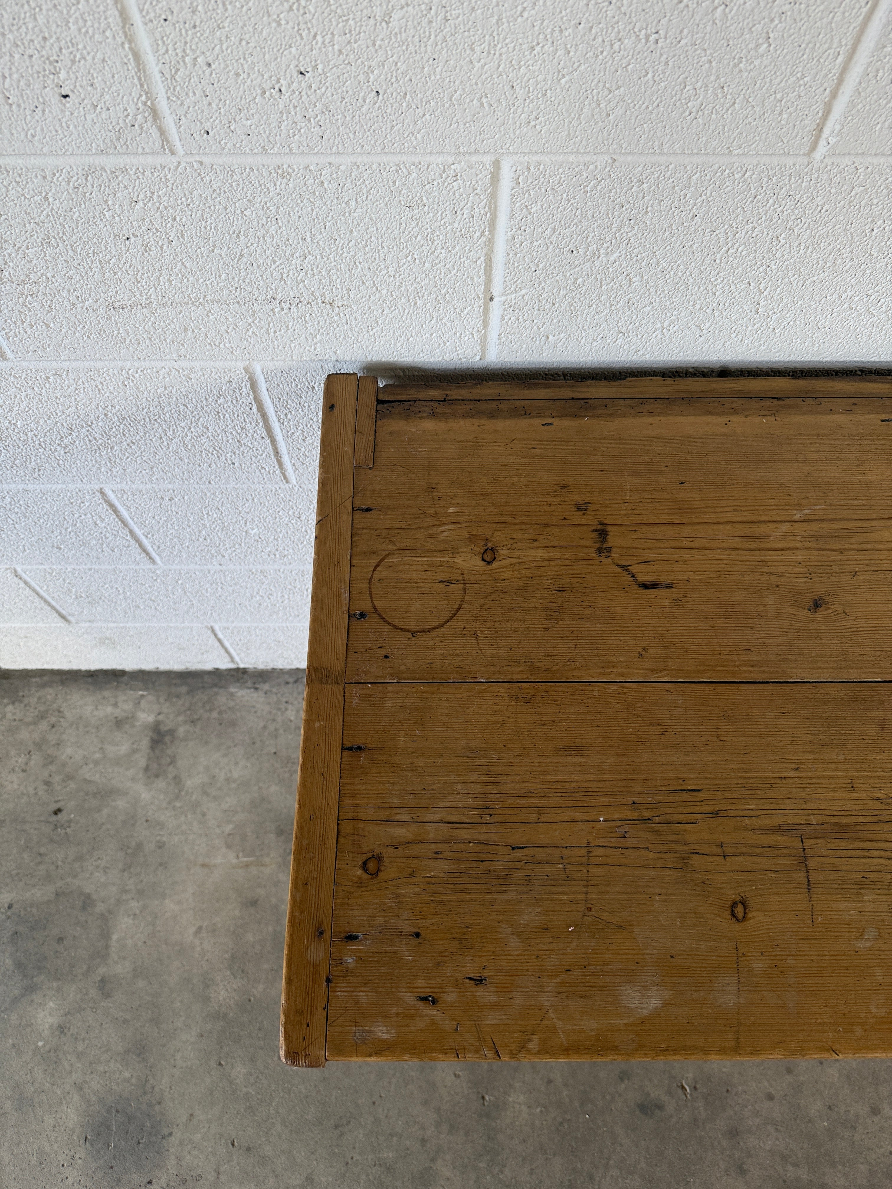 English Pine Two-Door Cupboard