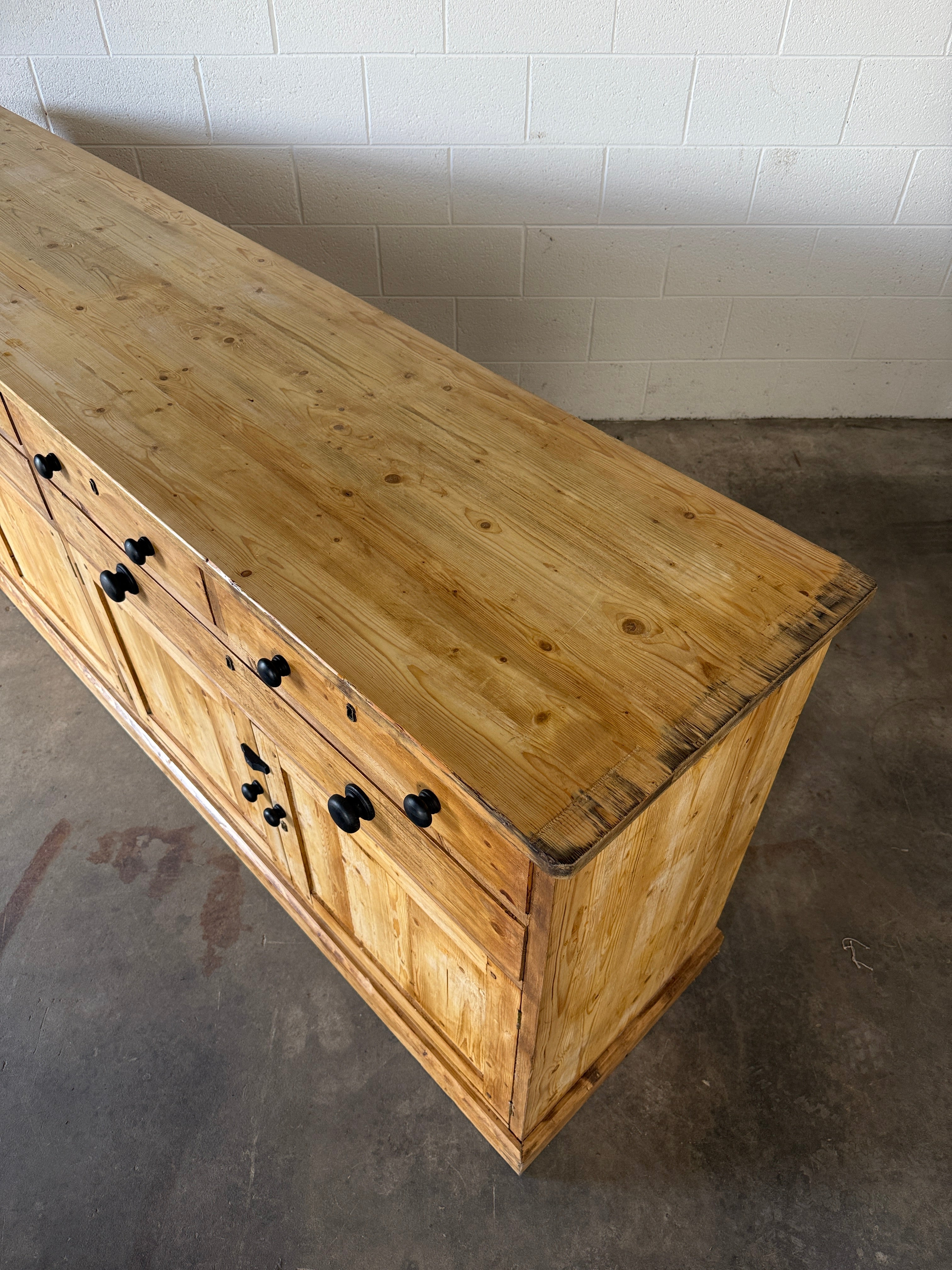Vintage Pine Sideboard