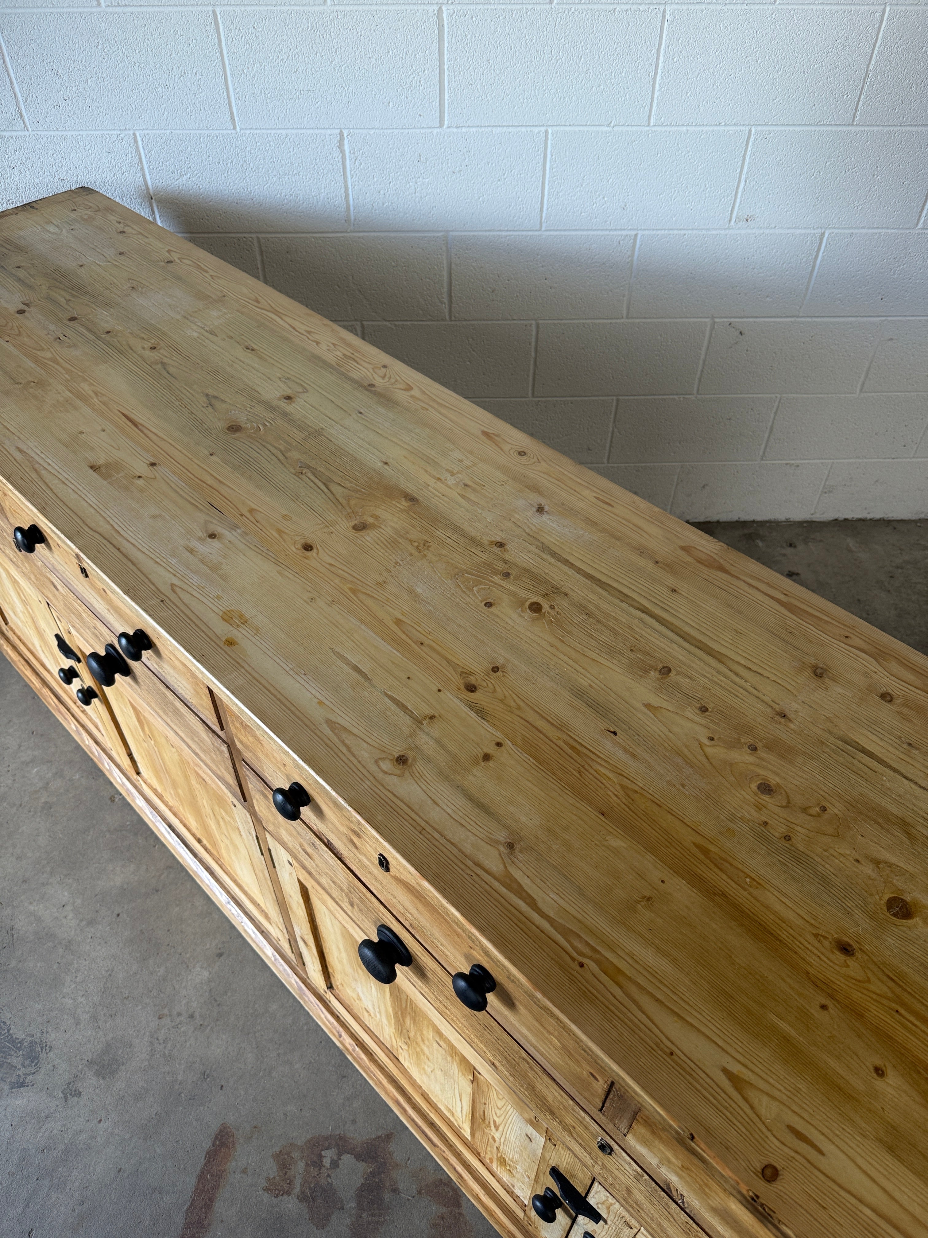 Vintage Pine Sideboard