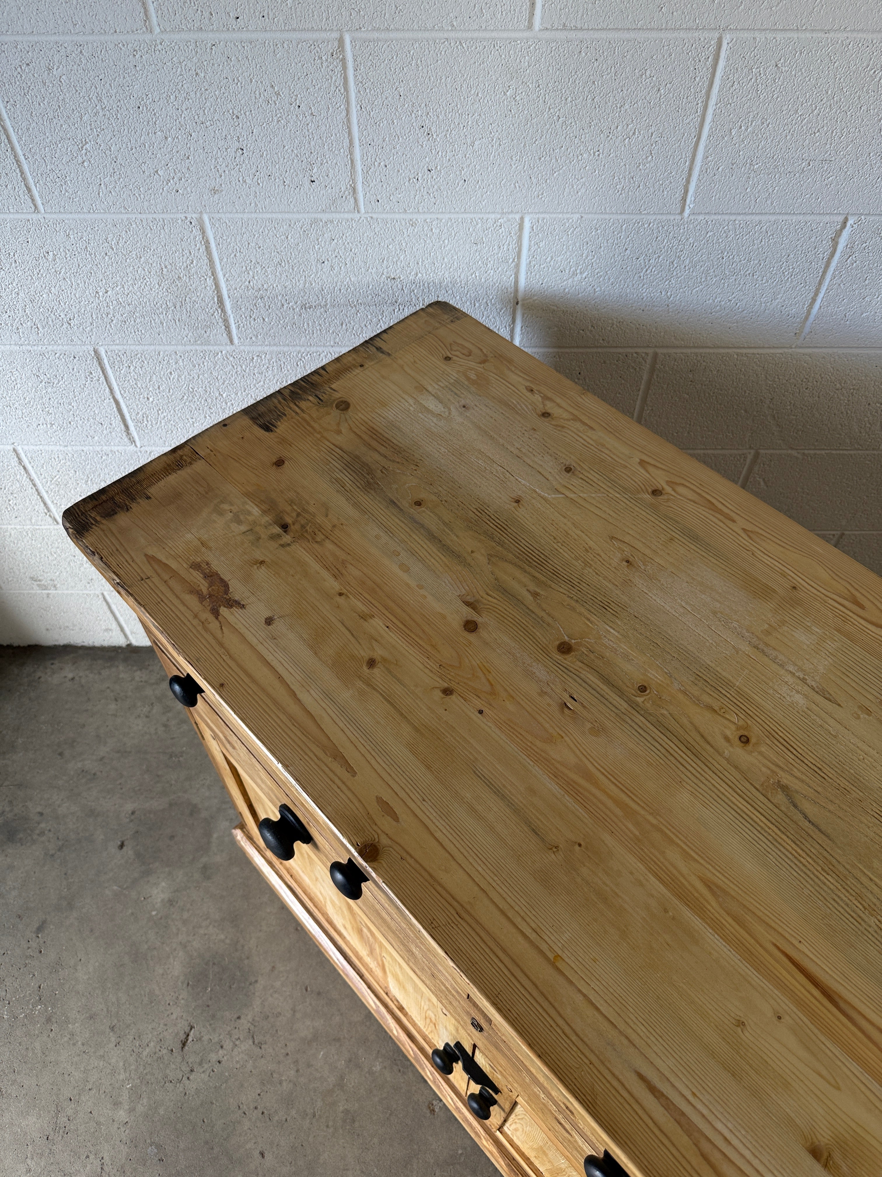 Vintage Pine Sideboard