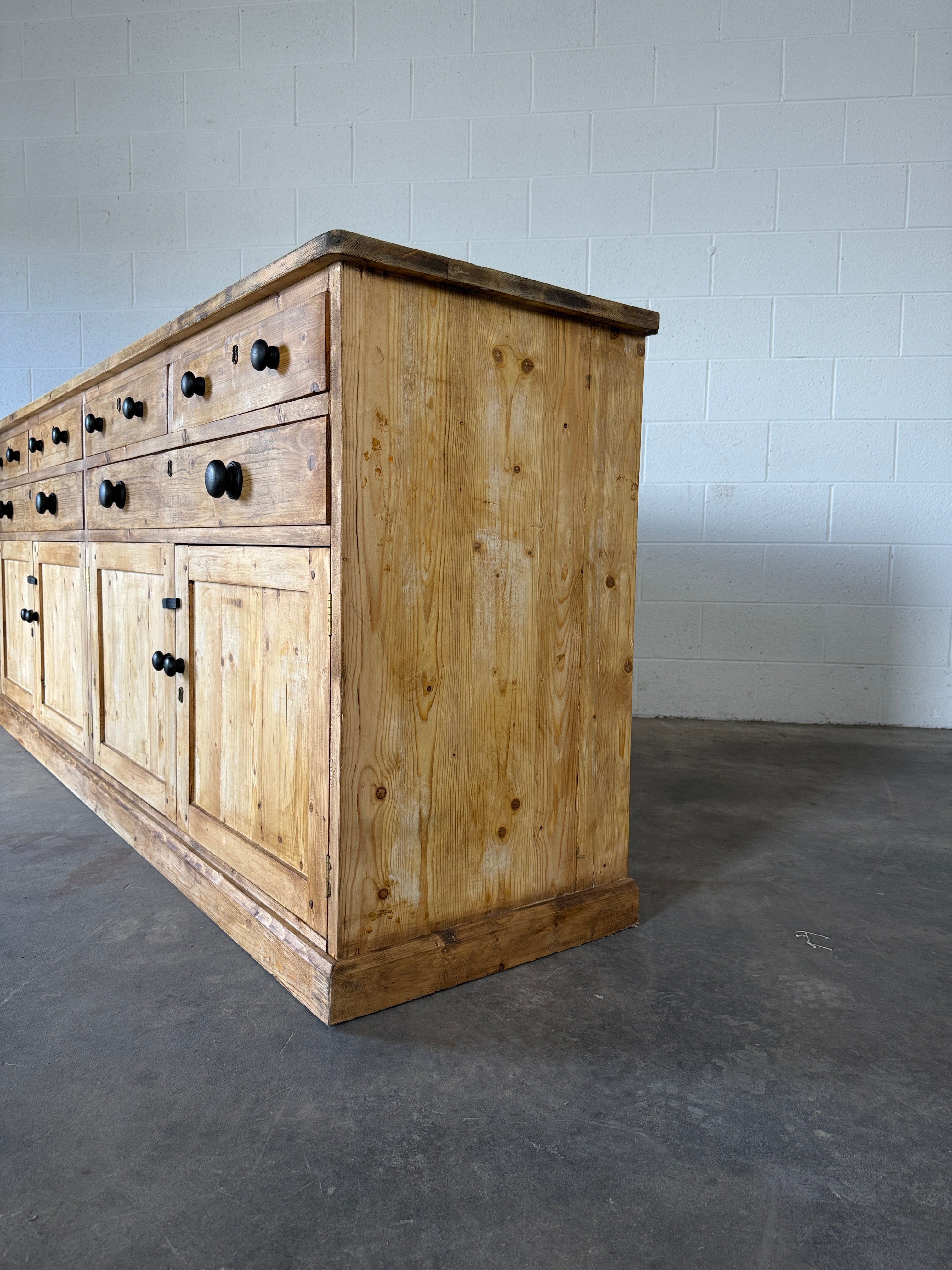 Vintage Pine Sideboard