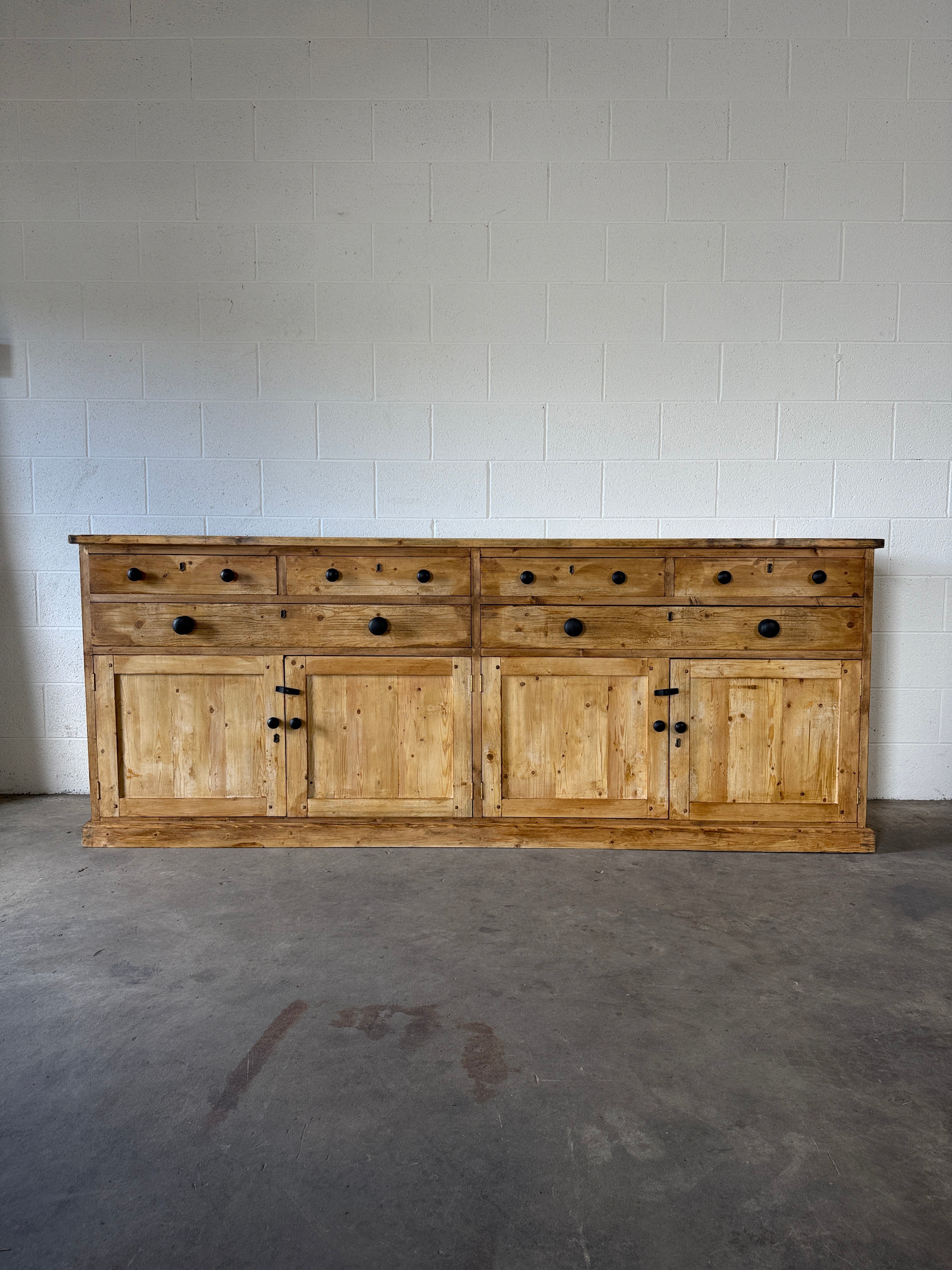 Vintage Pine Sideboard