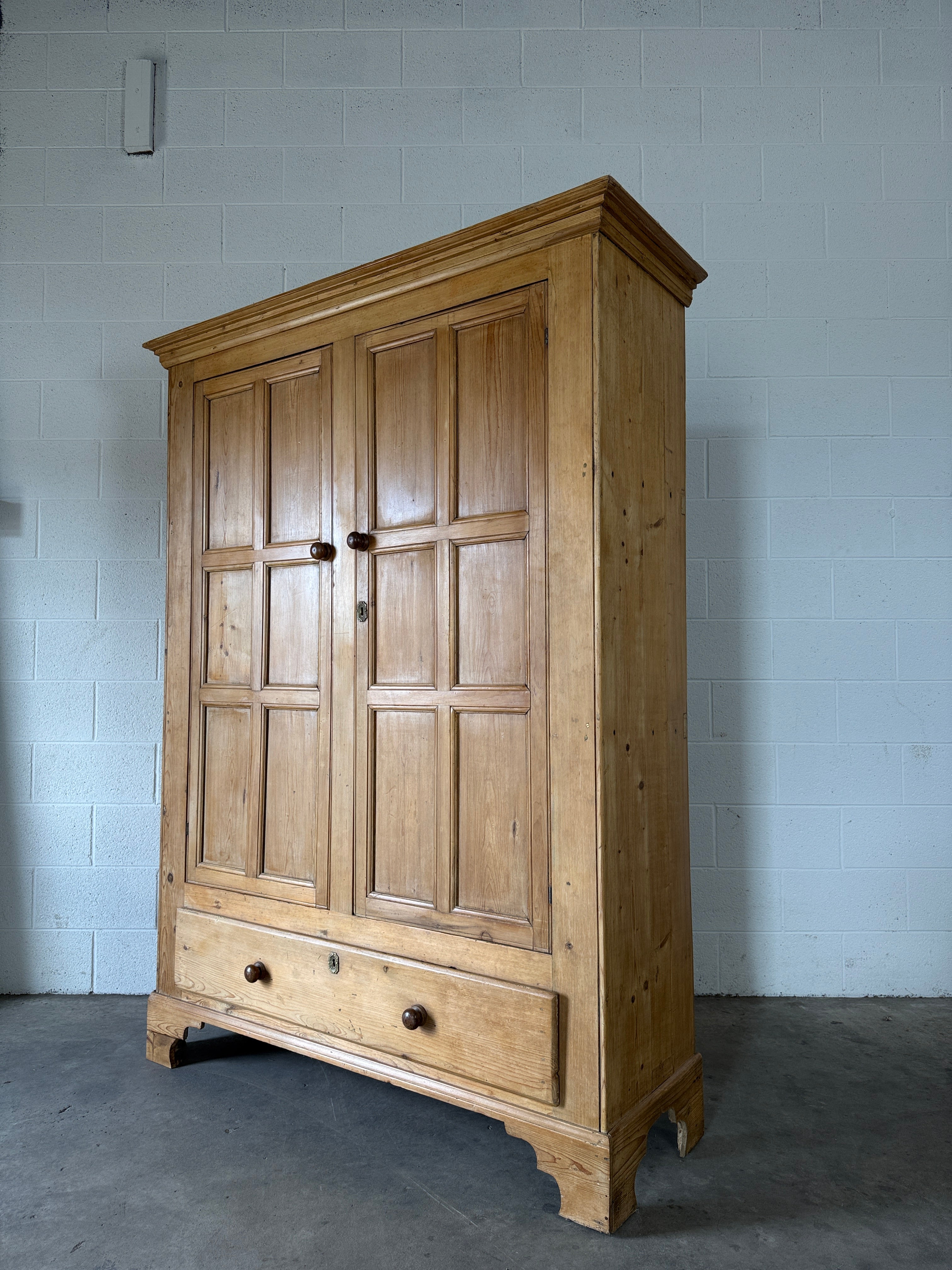 Pair of English Pine Cupboards