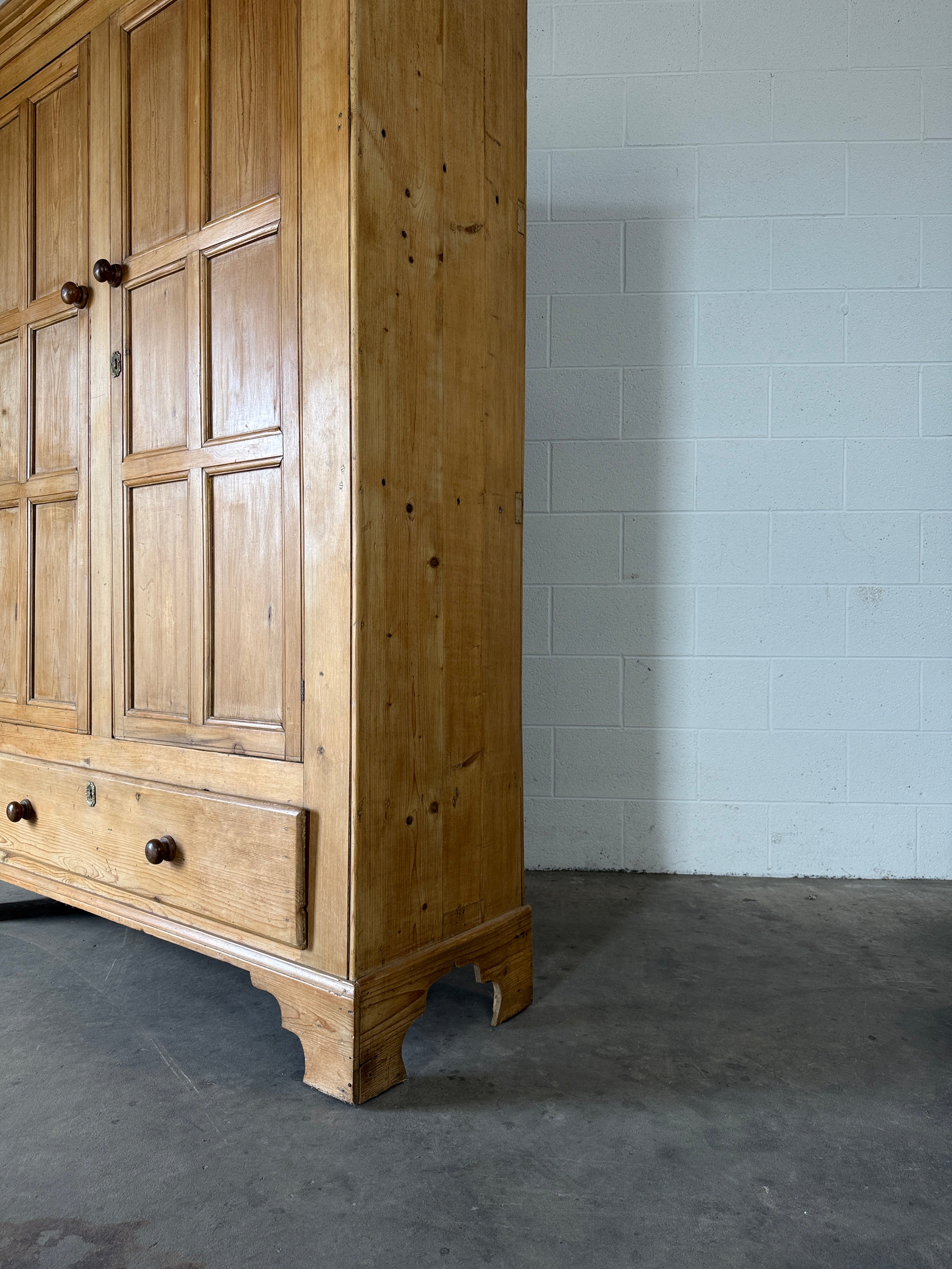 Pair of English Pine Cupboards