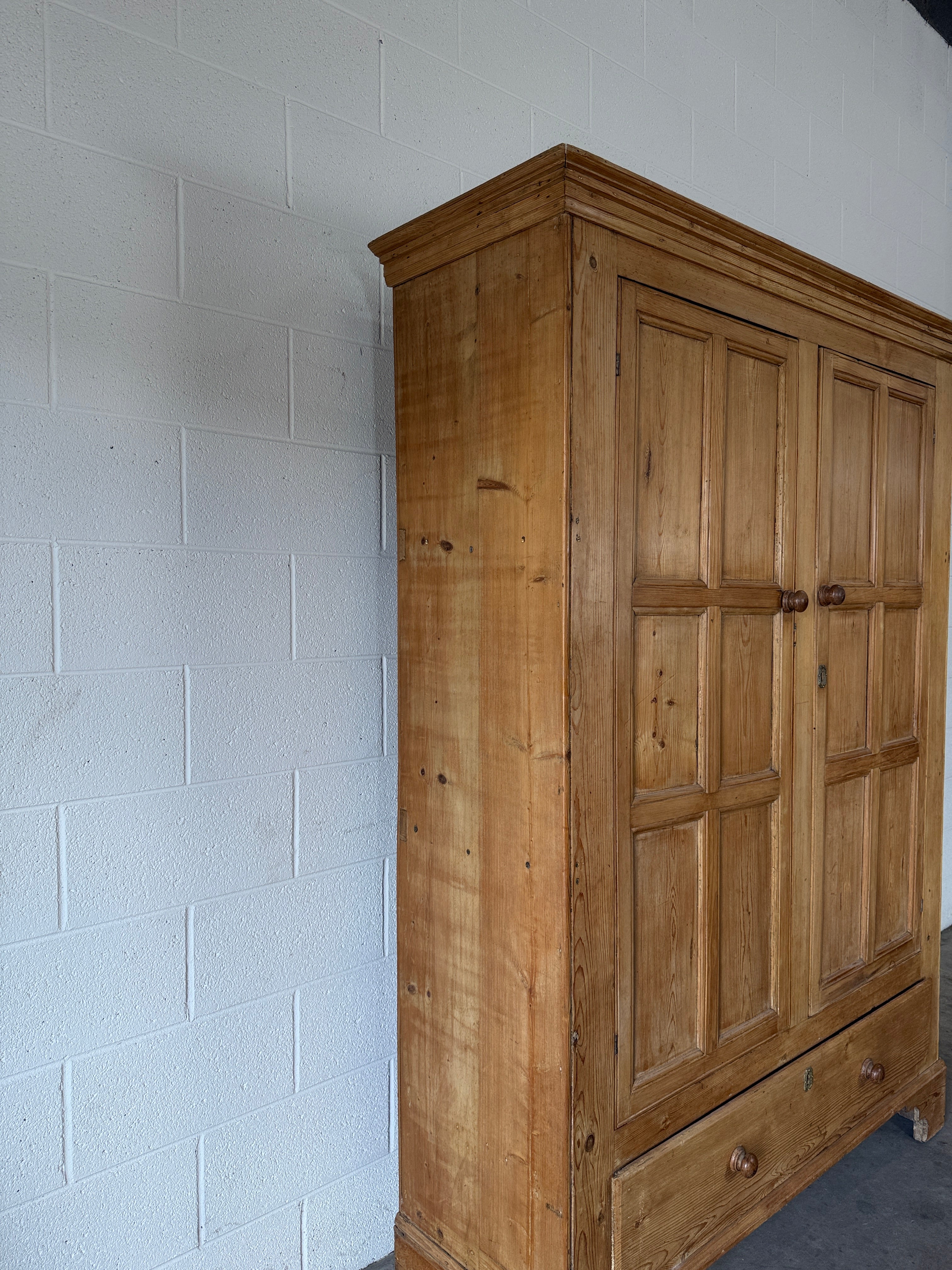 Pair of English Pine Cupboards