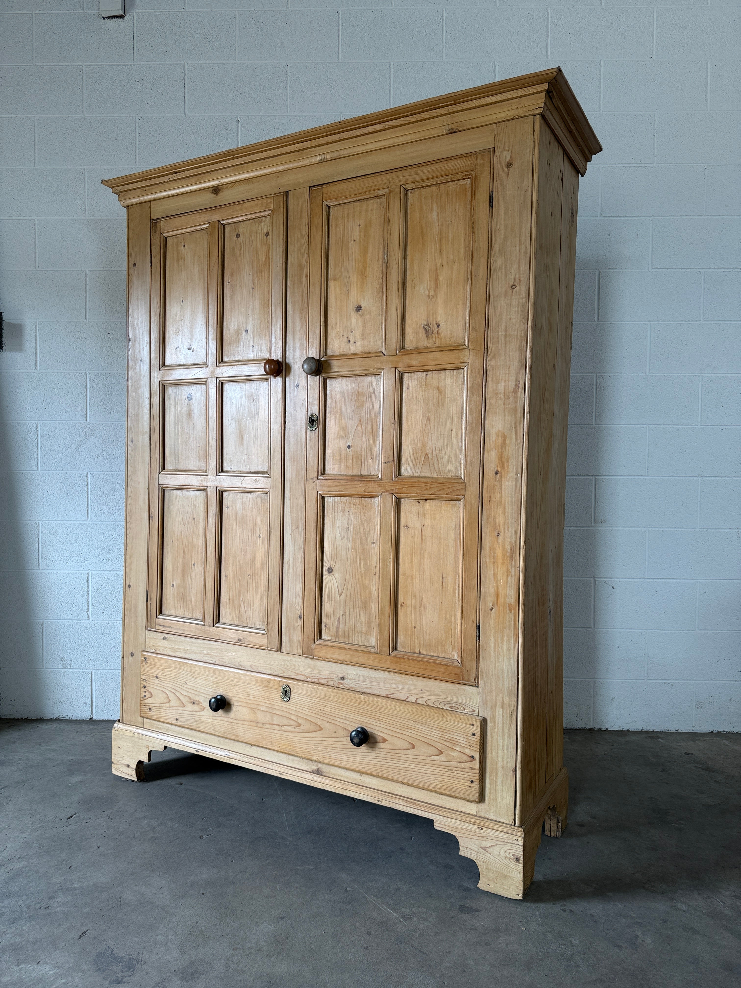 Pair of English Pine Cupboards