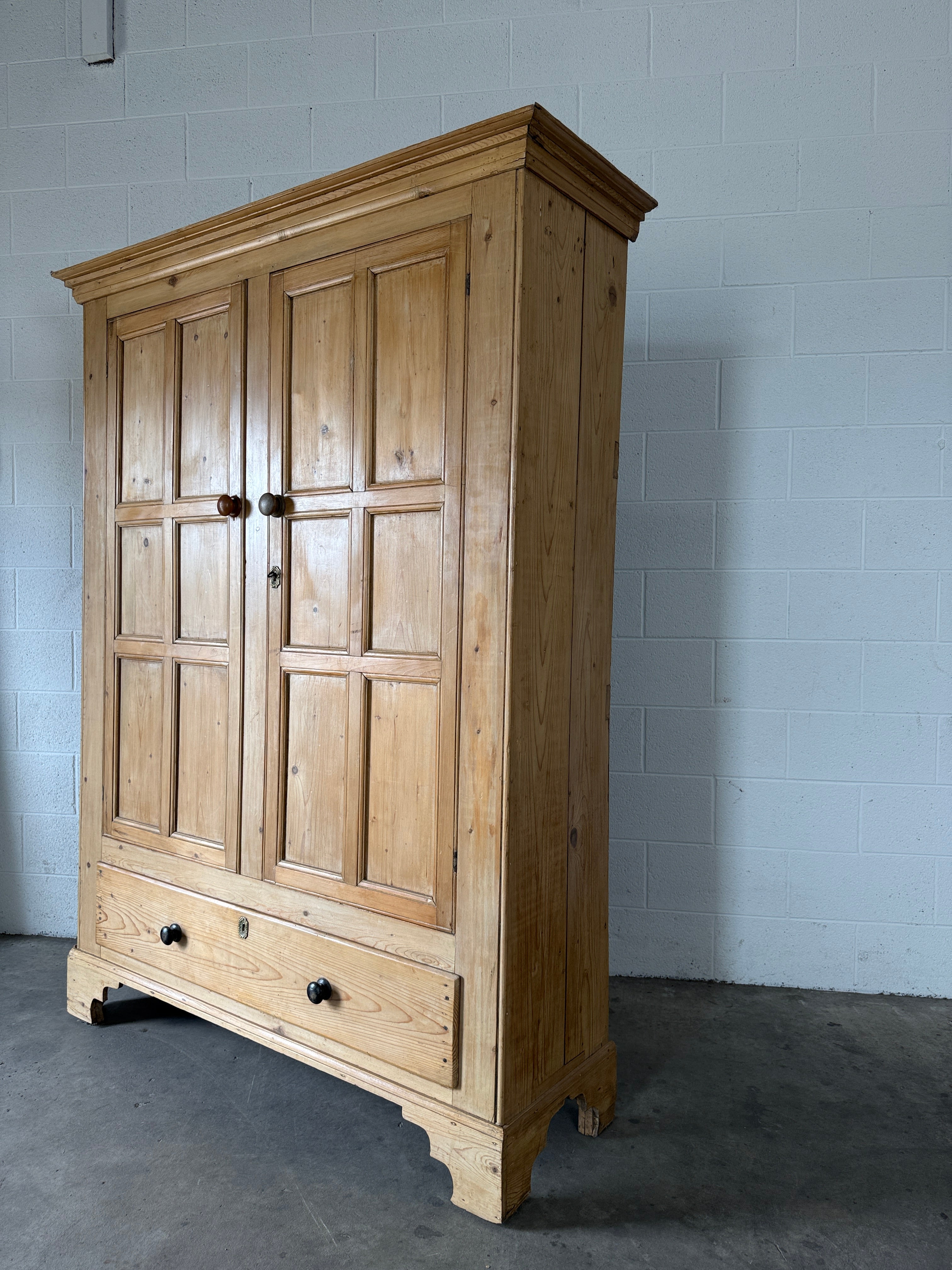 Pair of English Pine Cupboards