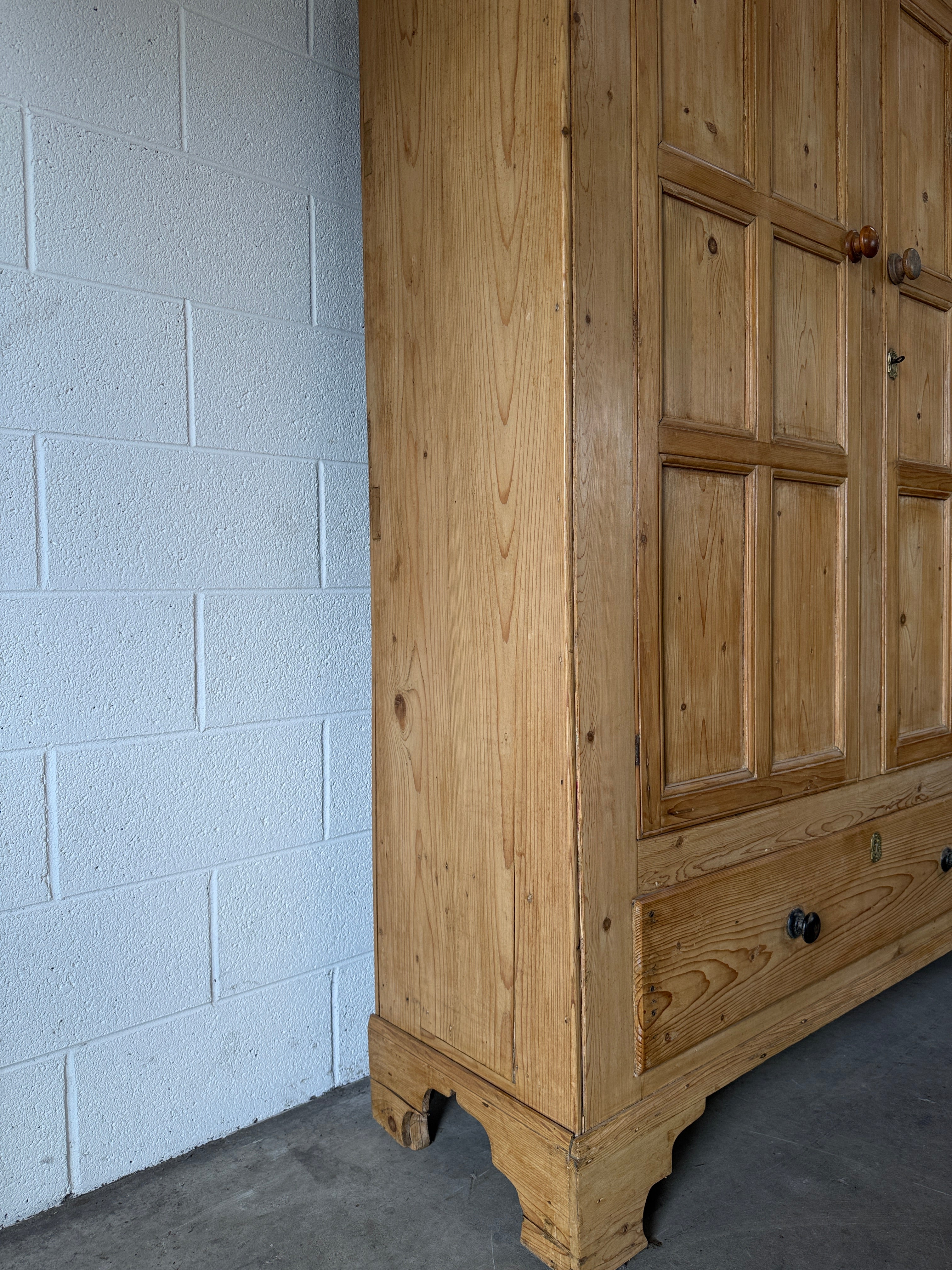 Pair of English Pine Cupboards