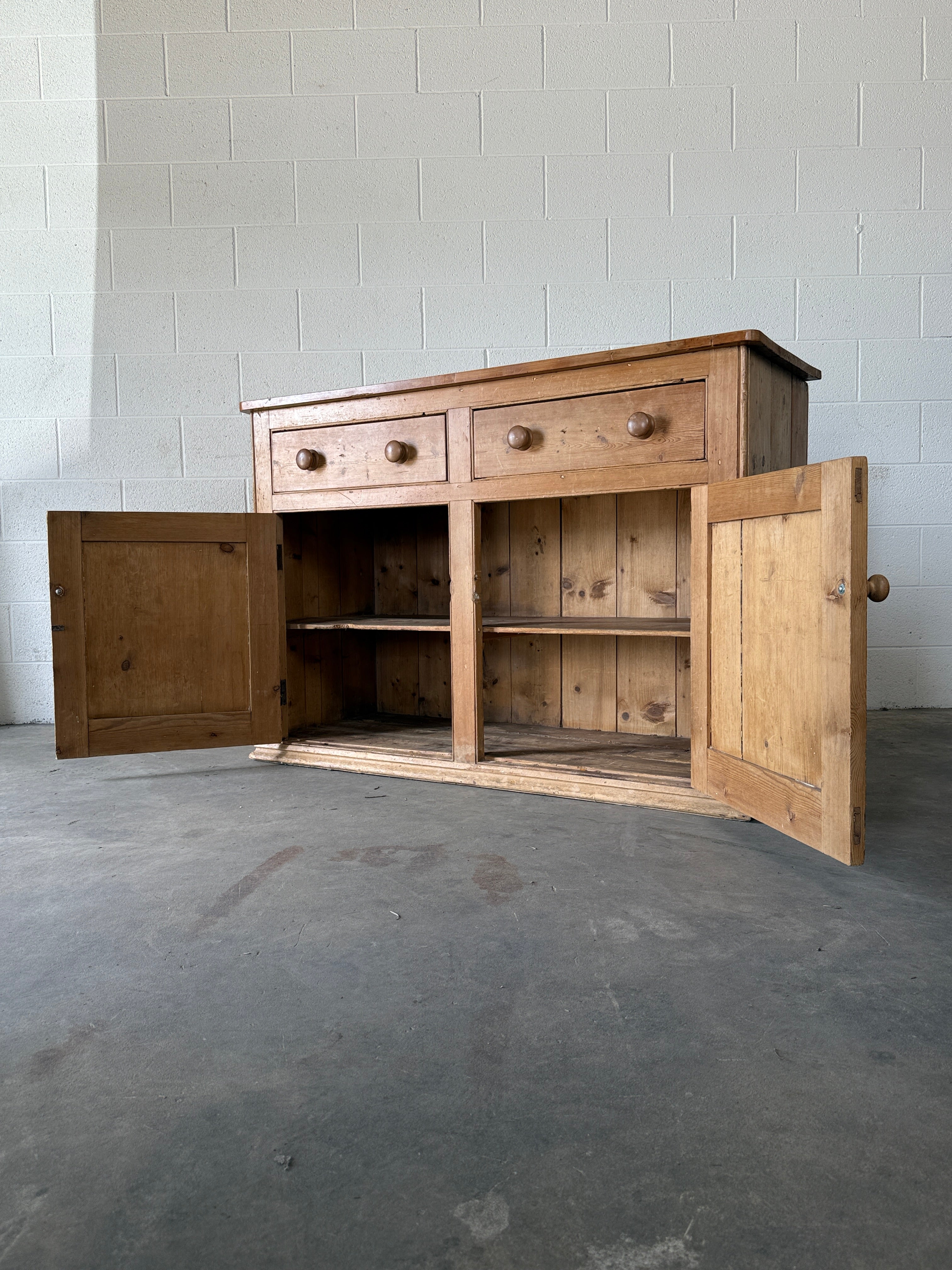 Antique Pine Sideboard