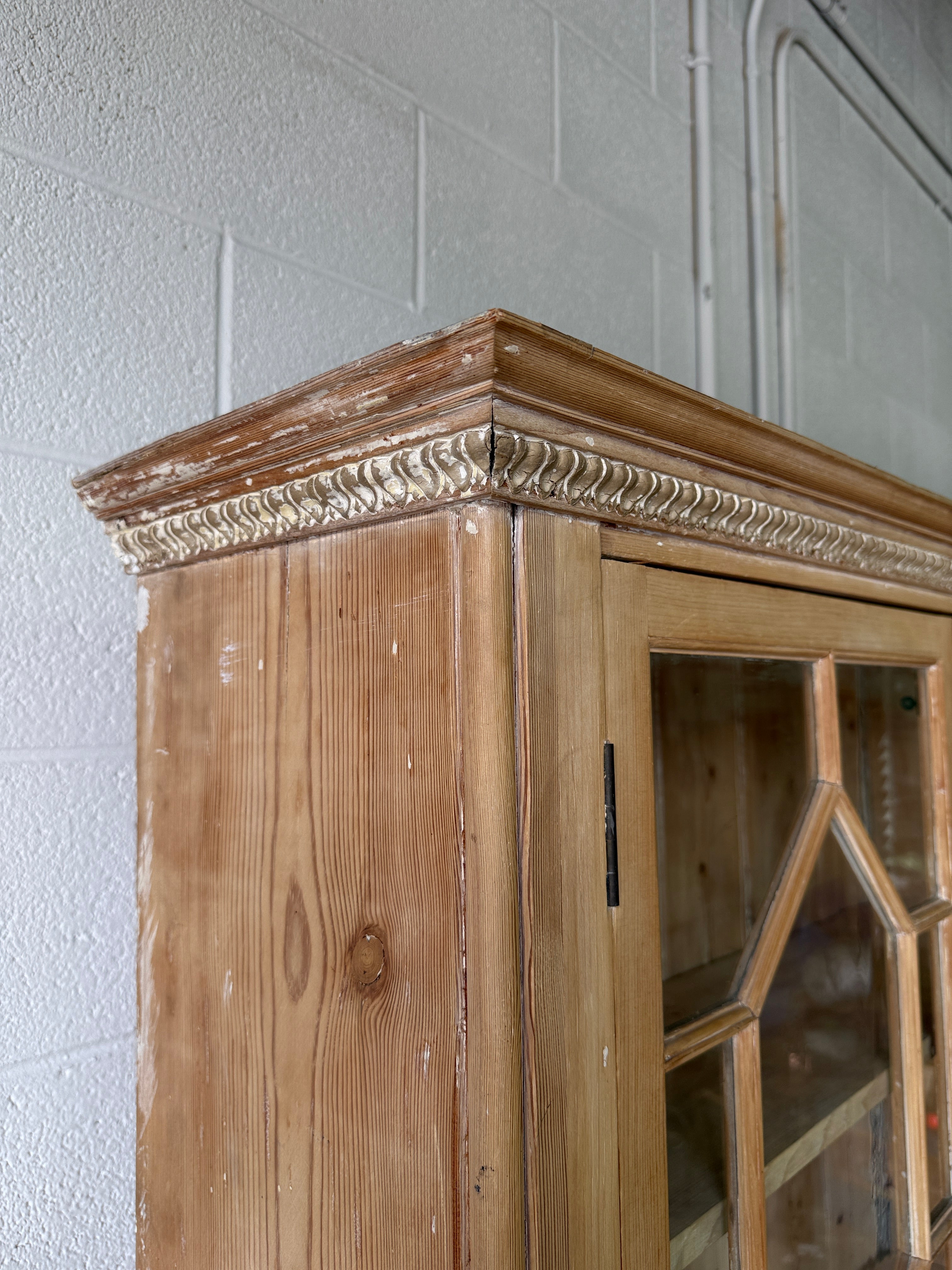 Incredible astragal glazed bookcase