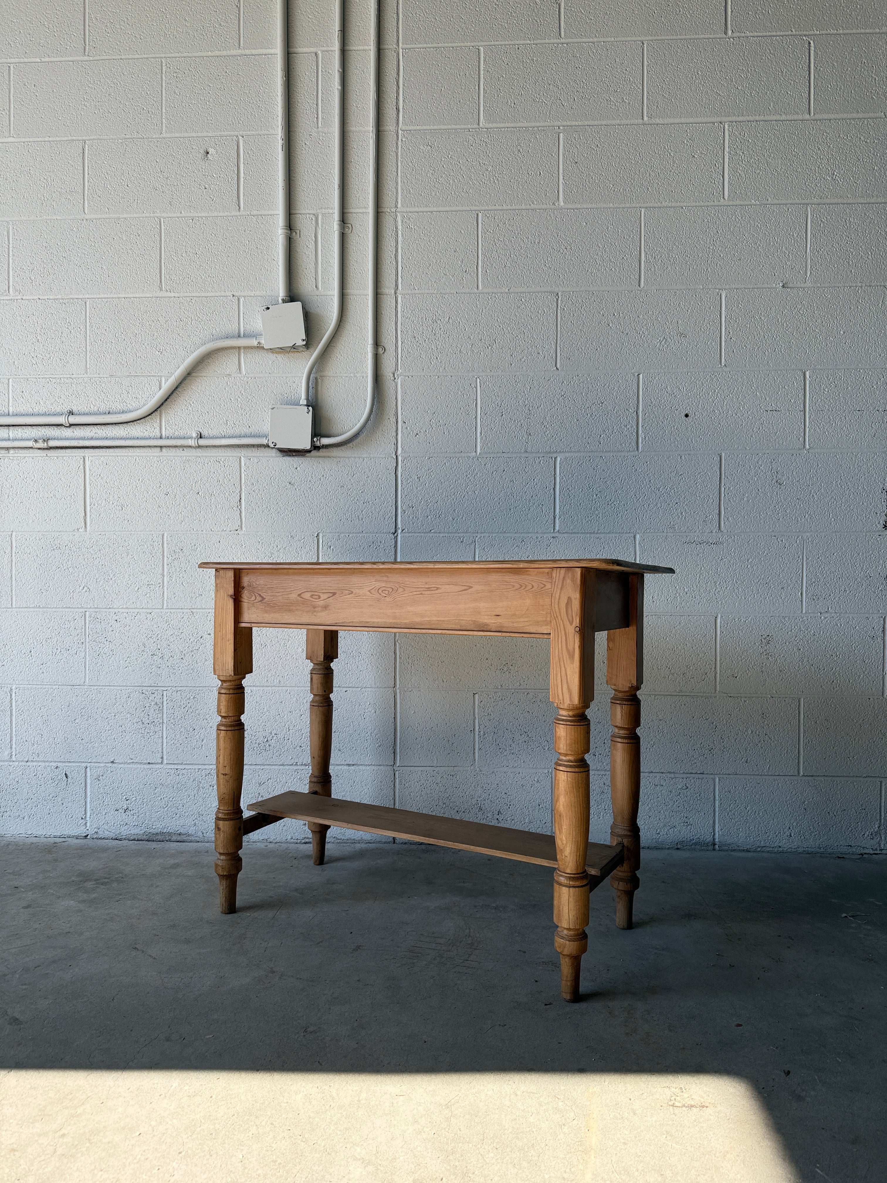 Antique pine washstand