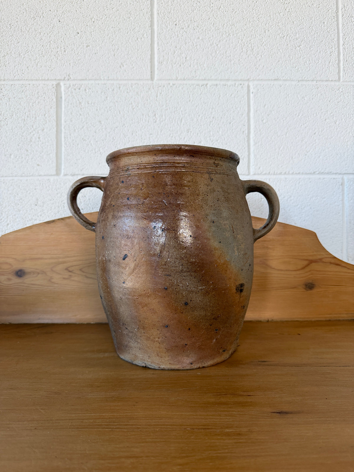French stoneware pot